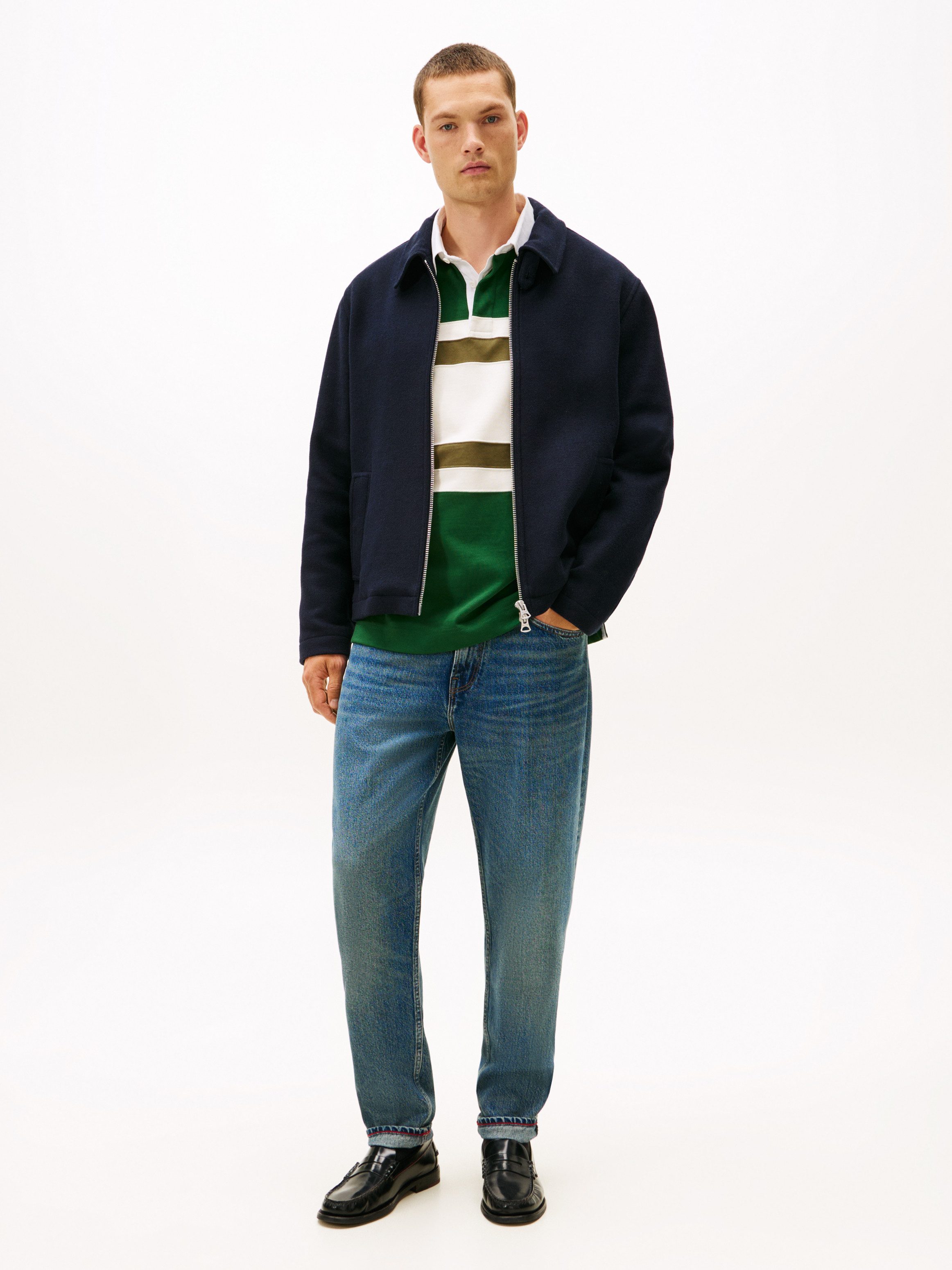 Tommy Hilfiger Tapered jeans Harlem Regular Fit, met subtiele wassing