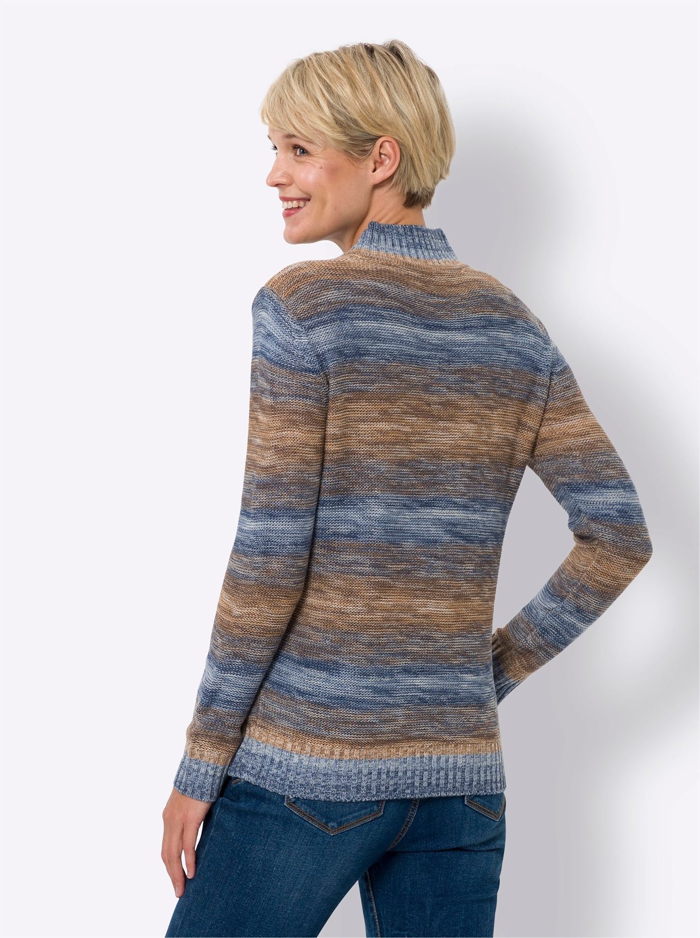 Classic Basics Trui met staande kraag Trui met opstaande kraag