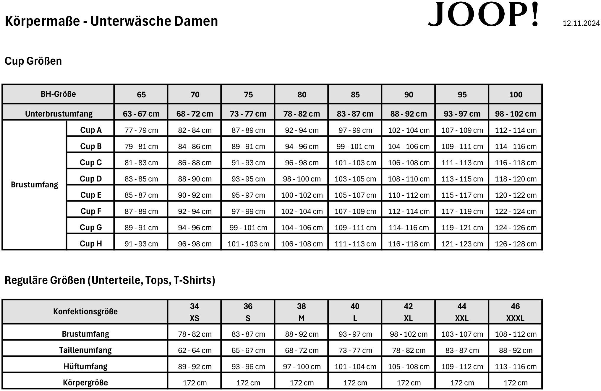 JOOP! T-shirt-bh Sensation met iconische logoprint