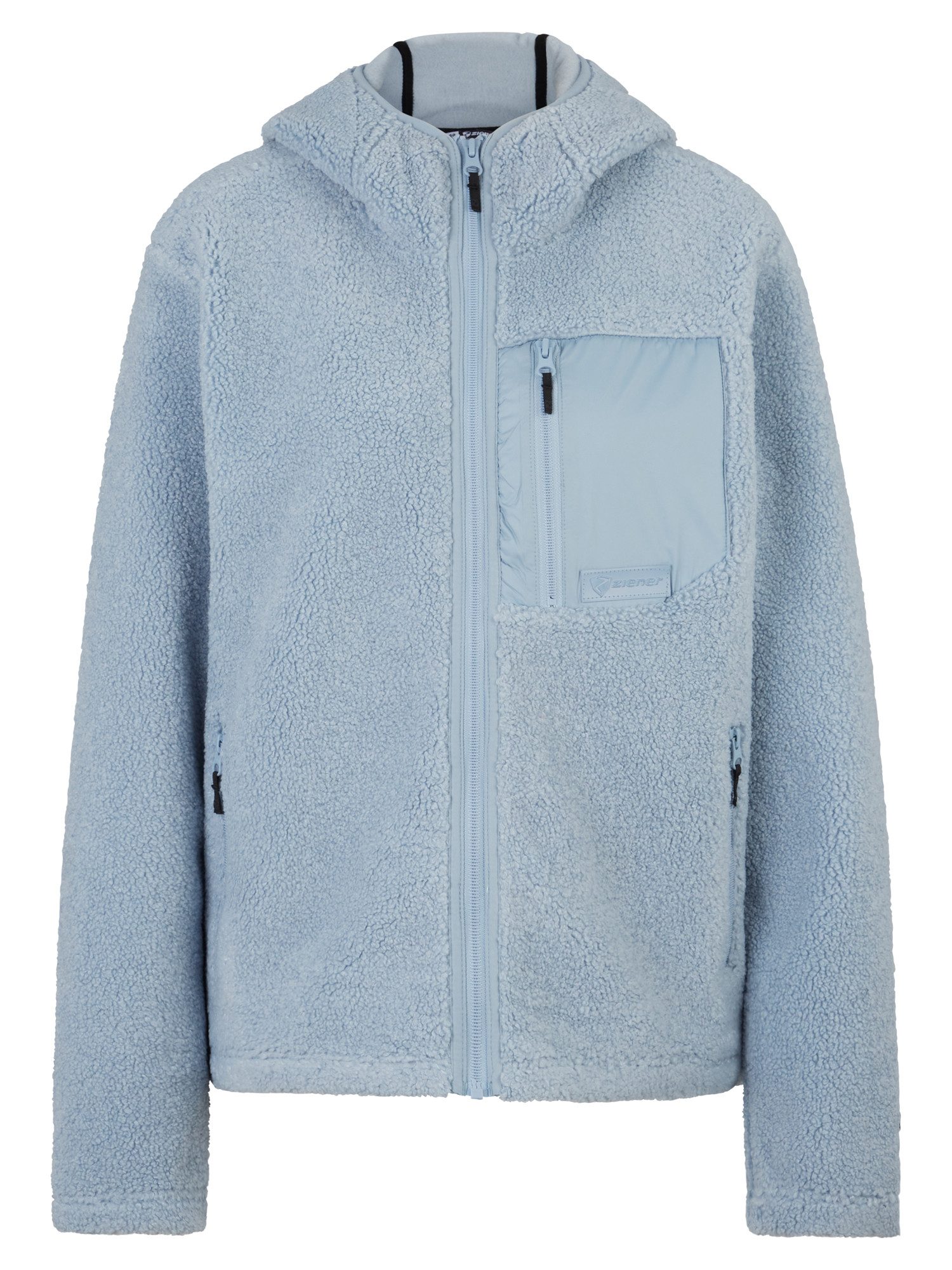 Ziener Fleecejack JUHA dames fleece vesten maat 44 blauw