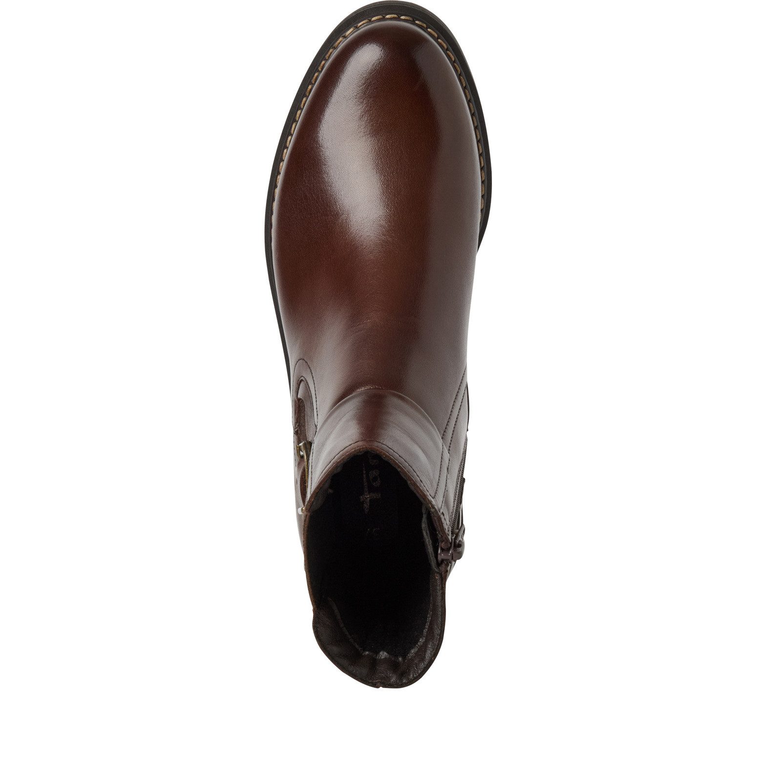 Tamaris Chelsea-boots , blokhak, zakelijke schoen, enkellaarsje met touch it-uitrusting