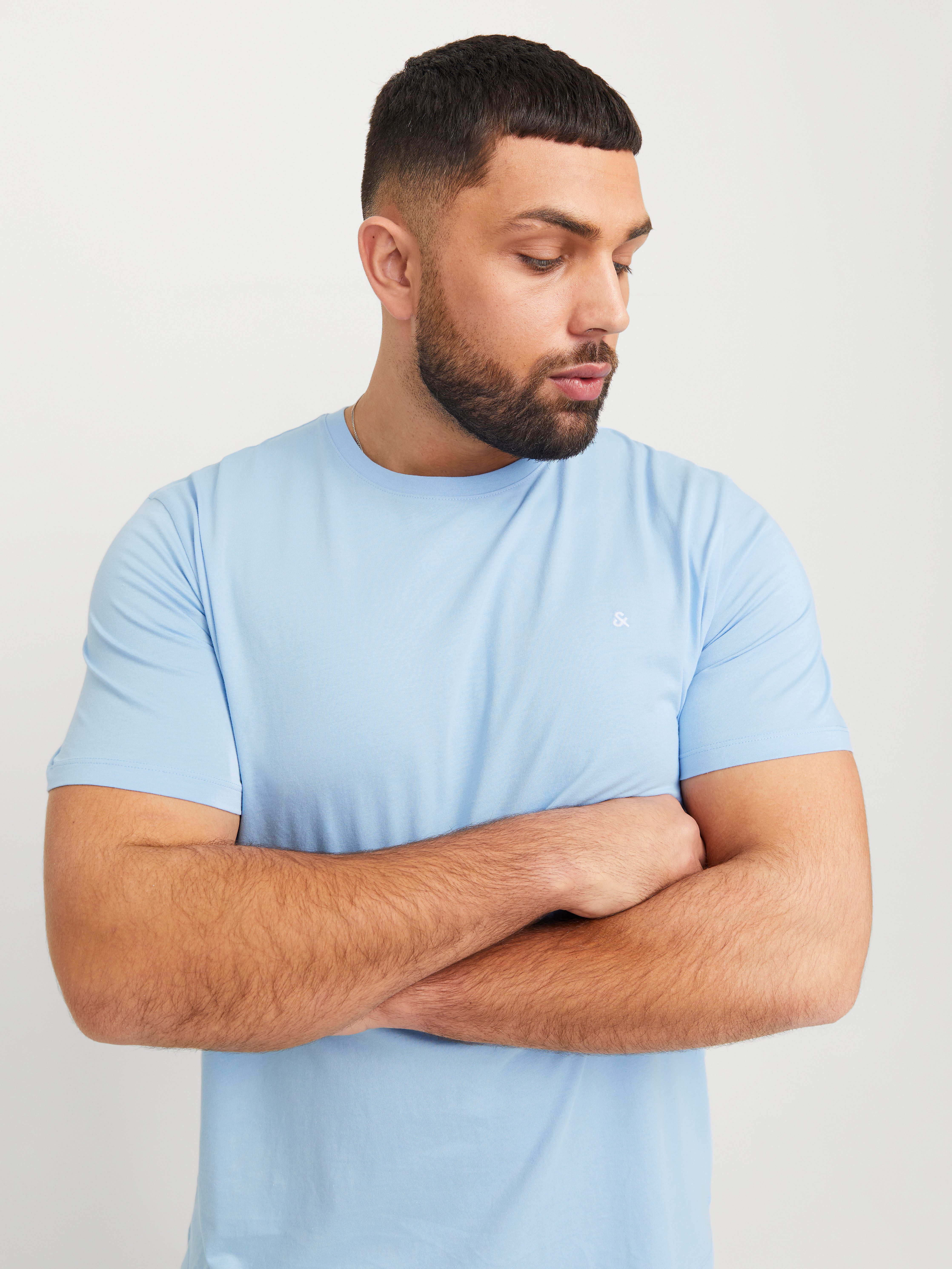 Jack & Jones PlusSize T-shirt JJEPAULOS TEE SS CREW NECK NOOS PLS