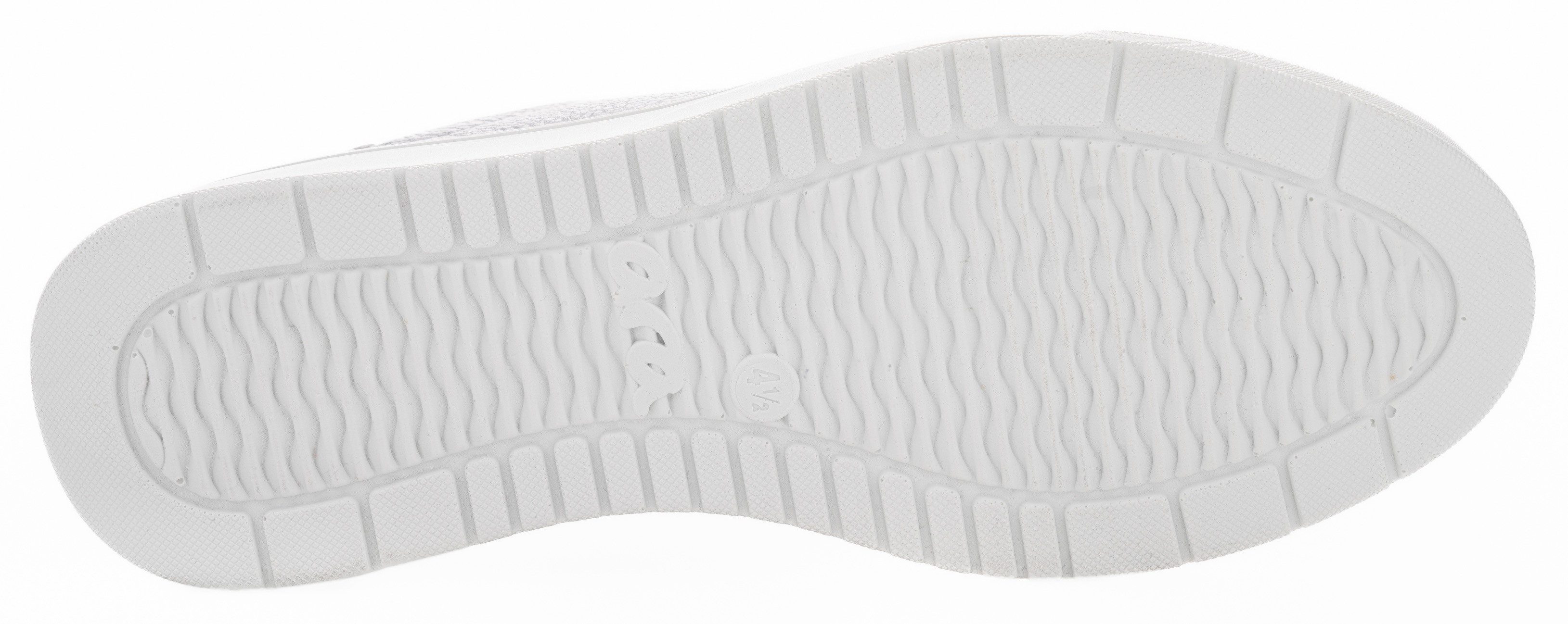 Ara Sneakers Rome , veterschoen, retro sneaker, comfortabele schoen in comfortabele breedte g (= breed)