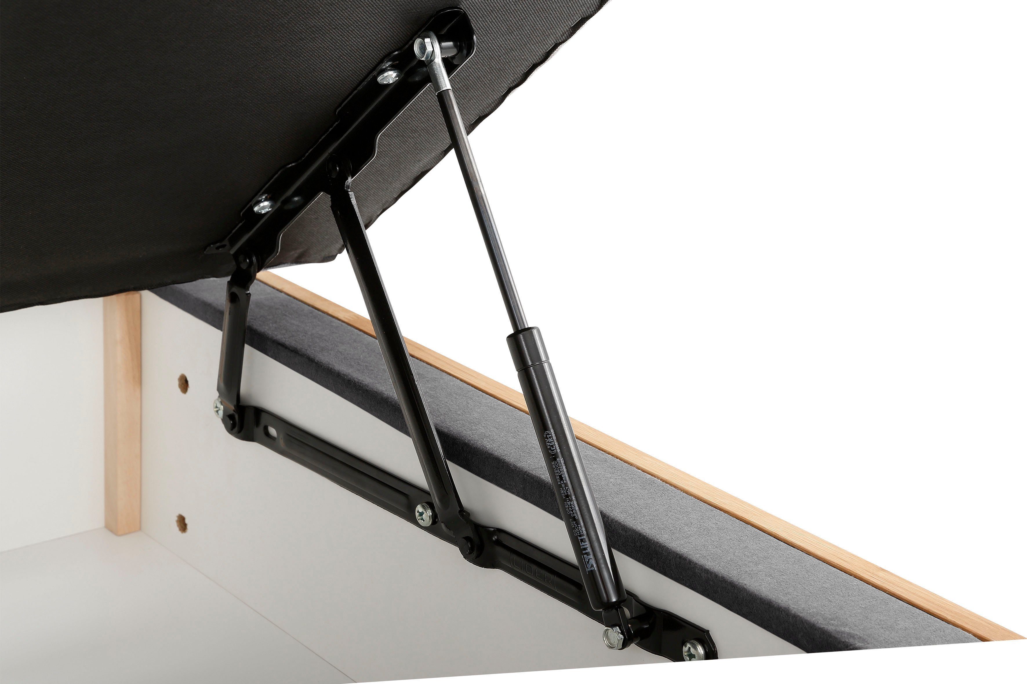 OTTO products Boxspring Ledverlichting, met gecertificeerde, gerecyclede overtrekstoffen