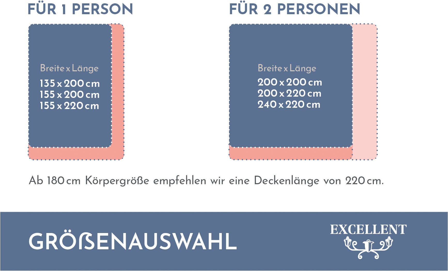Excellent Donzen dekbed Zürich, dekbedden voor zomer en winter, dekbed 135 x 200 cm, 155 x 200 cm en andere maten, Made in Germany Licht