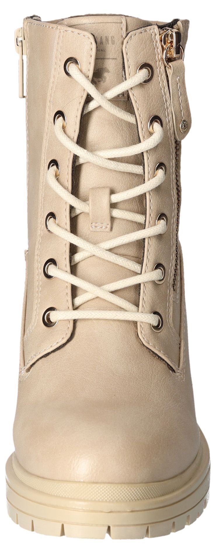 Mustang Shoes Laarsjes , veterschoenen, blokhak, trachtenenkellaars met ritssluiting