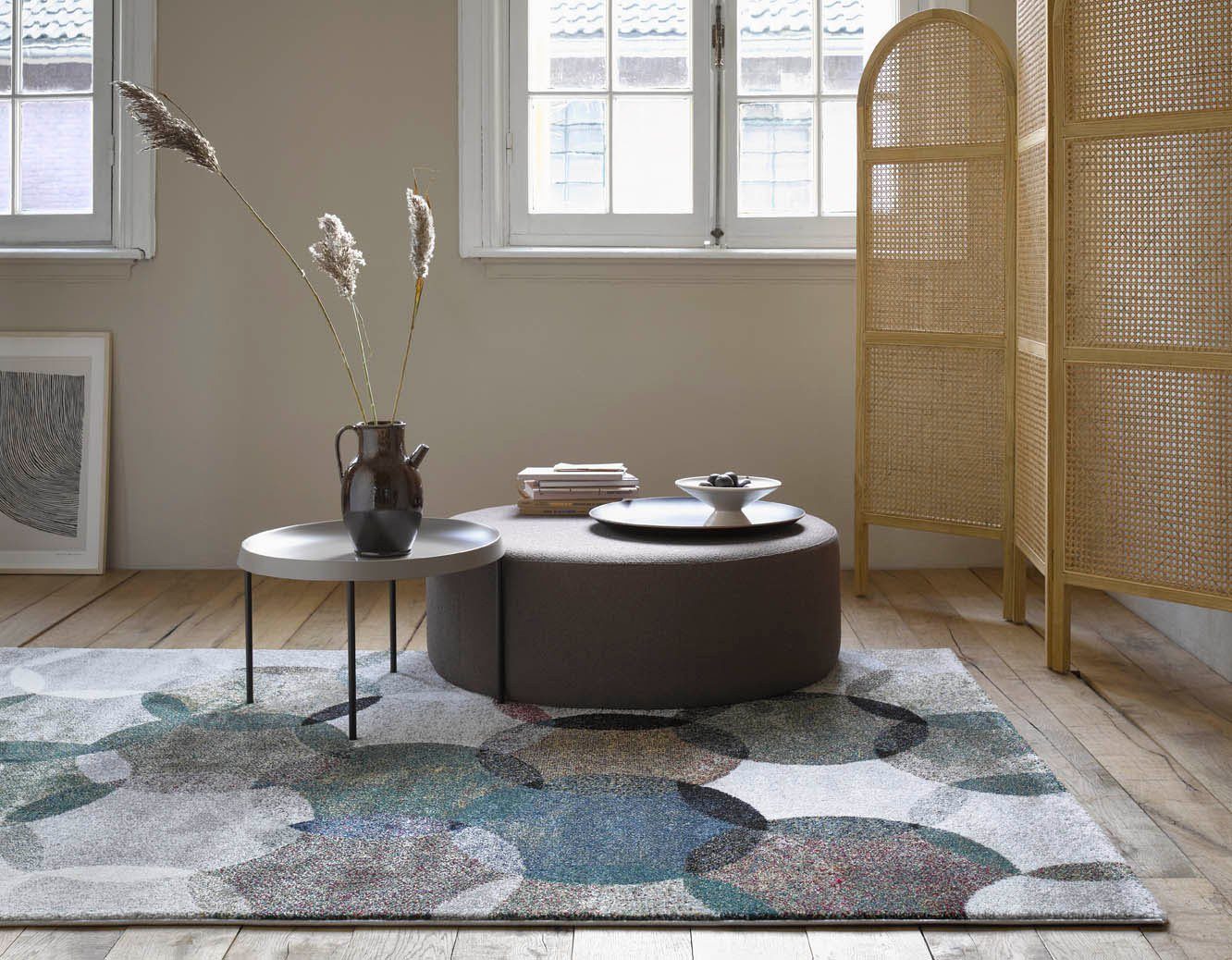 Esprit Vloerkleed Modernina ESP-3378 zachte korte pool in een modern design, woonkamer, slaapkamer, multicolour