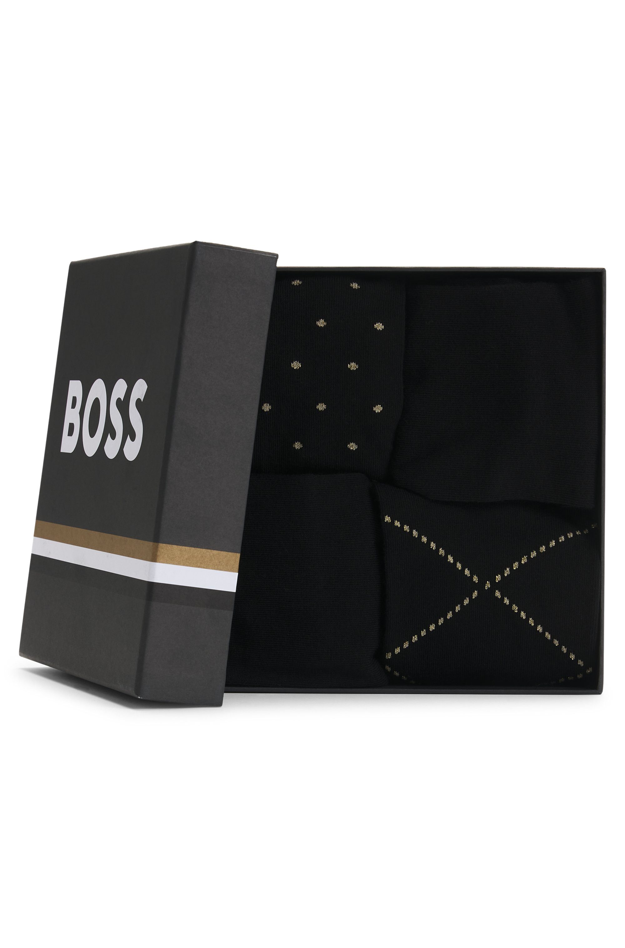BOSS Vrijetijdssokken 4P RS Gift Set CC W (4 paar)