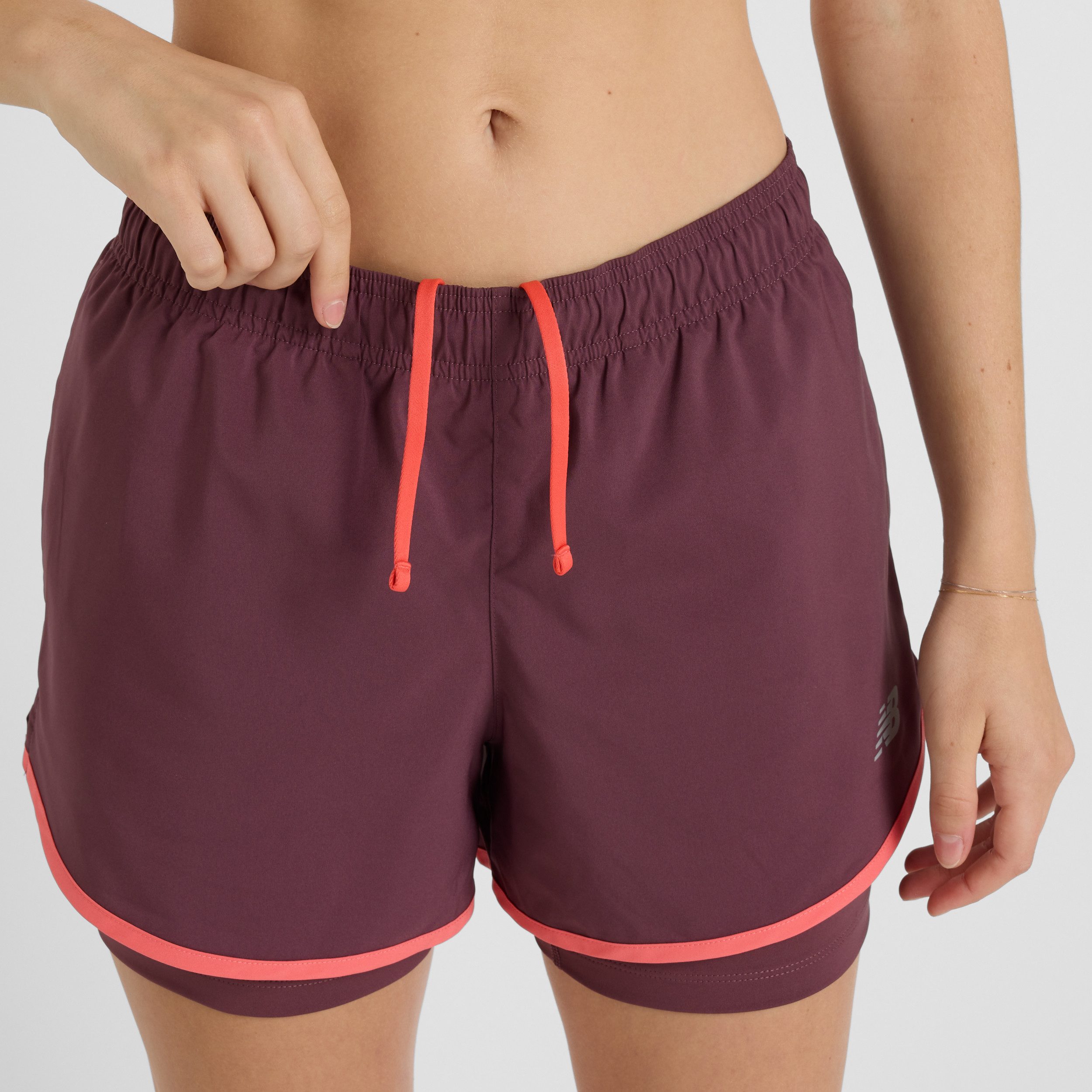 New Balance Runningshort Sport Essentials 2-in-1hort 3" EARTHHADOW