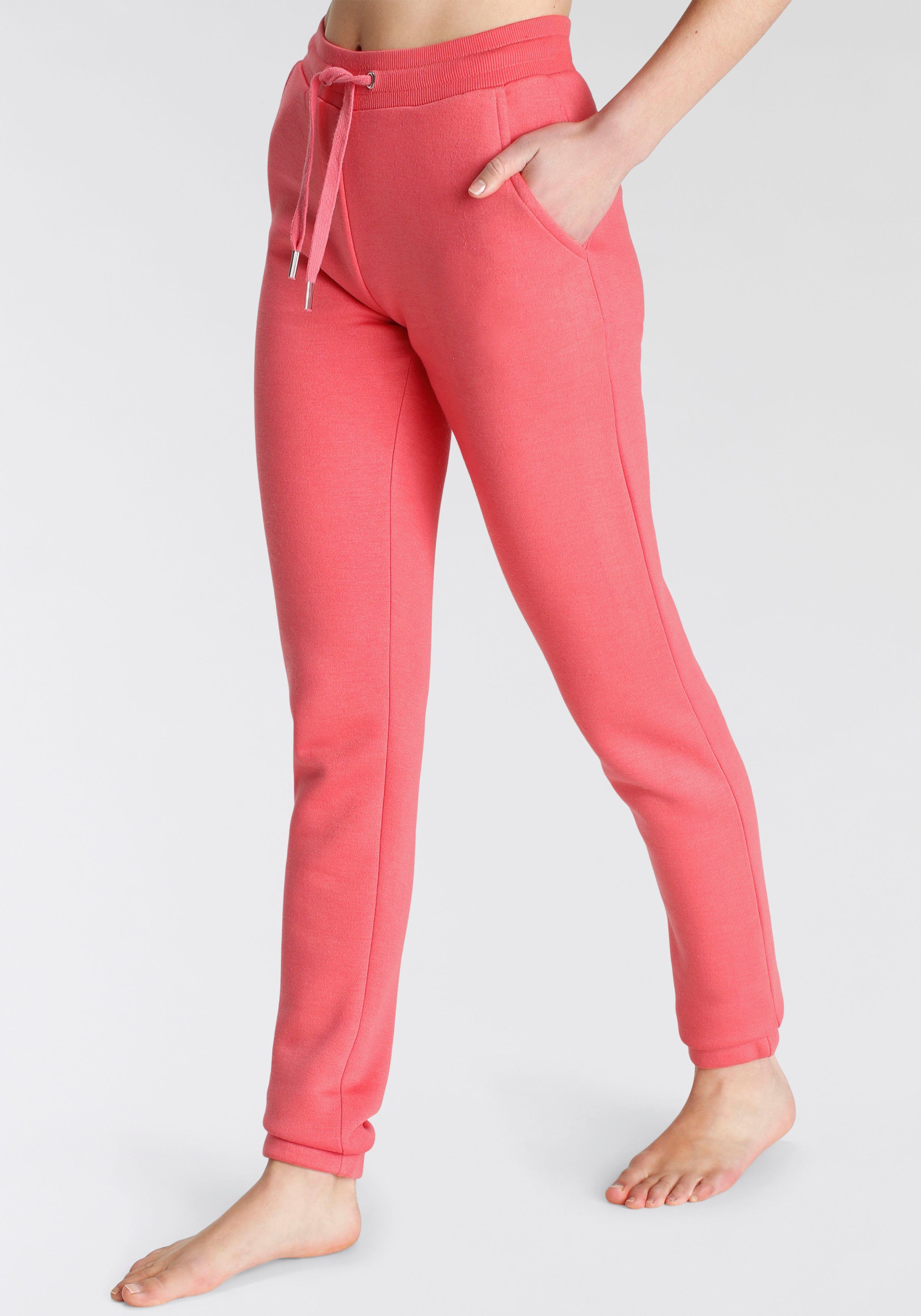 Vivance Joggingbroek Sweatbroek van binnen zacht opgeruwd en met zijzakken