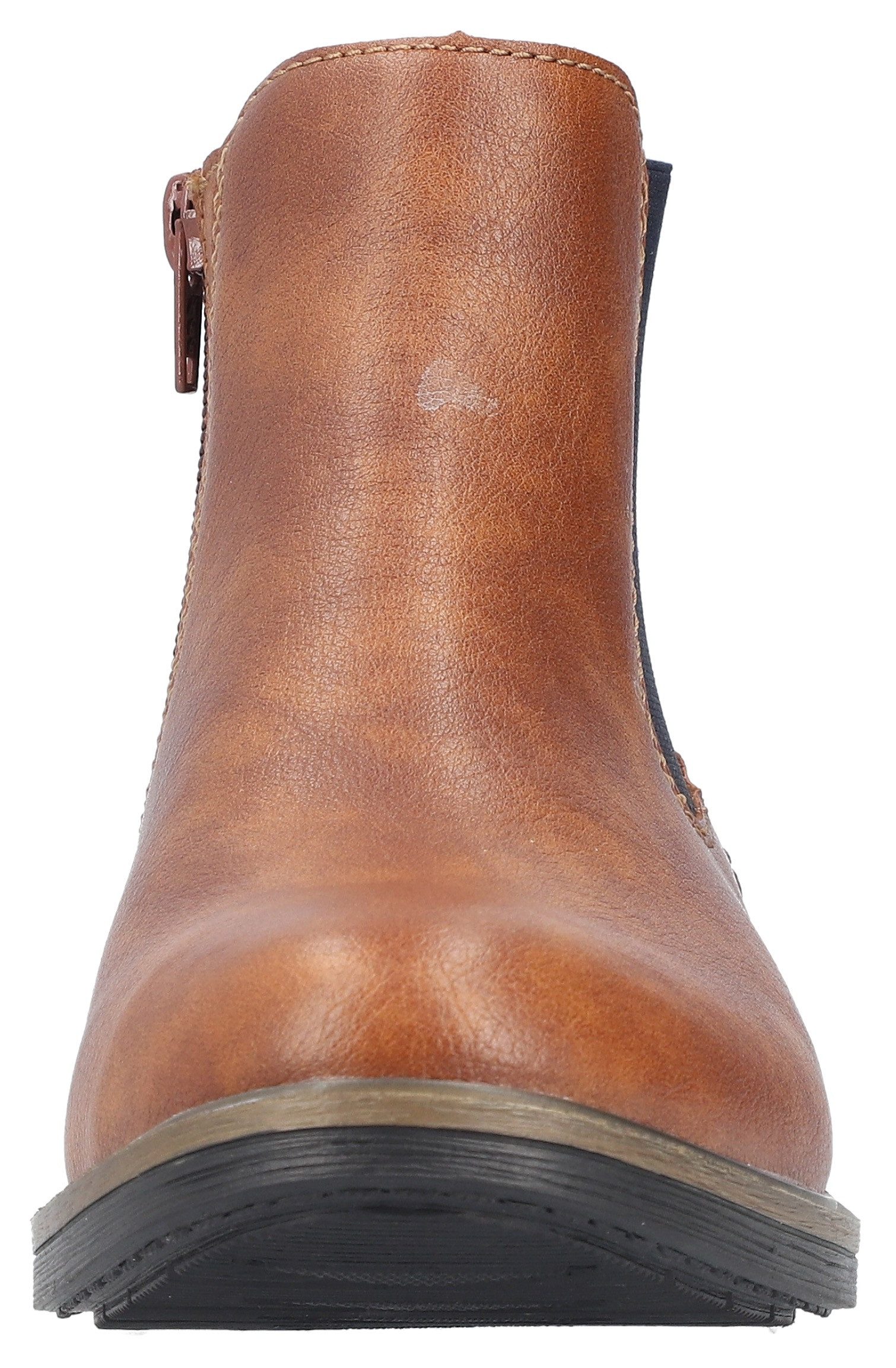 Rieker Chelsea-boots , instappers, enkellaars, blokhak, met verwarmende textielvoering