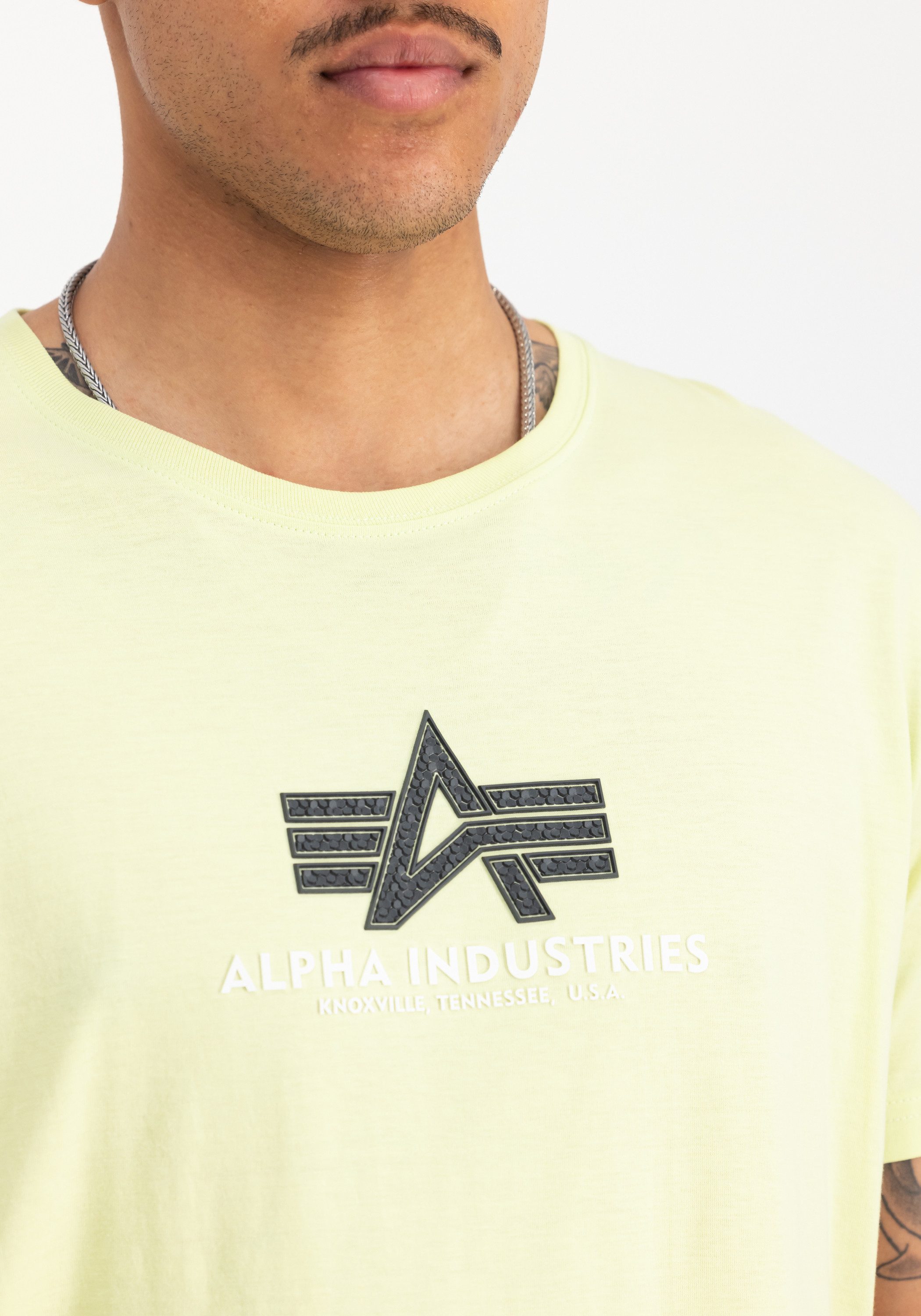 Alpha Industries T-shirt Basic T-Shirt BL Rubber