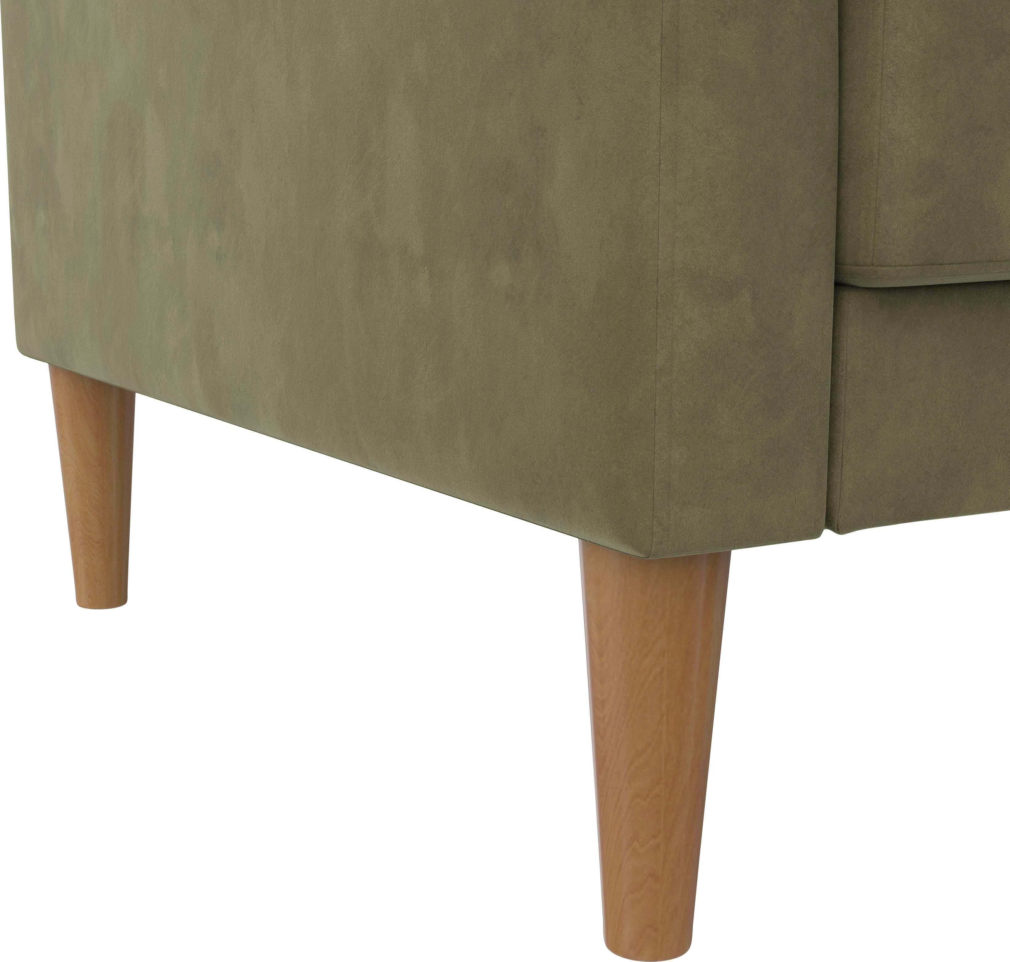 Dorel Home 3-zitsbank Lilly Bedfunctie, rugleuning 3-voudig verstelbaar, zithoogte 43 cm