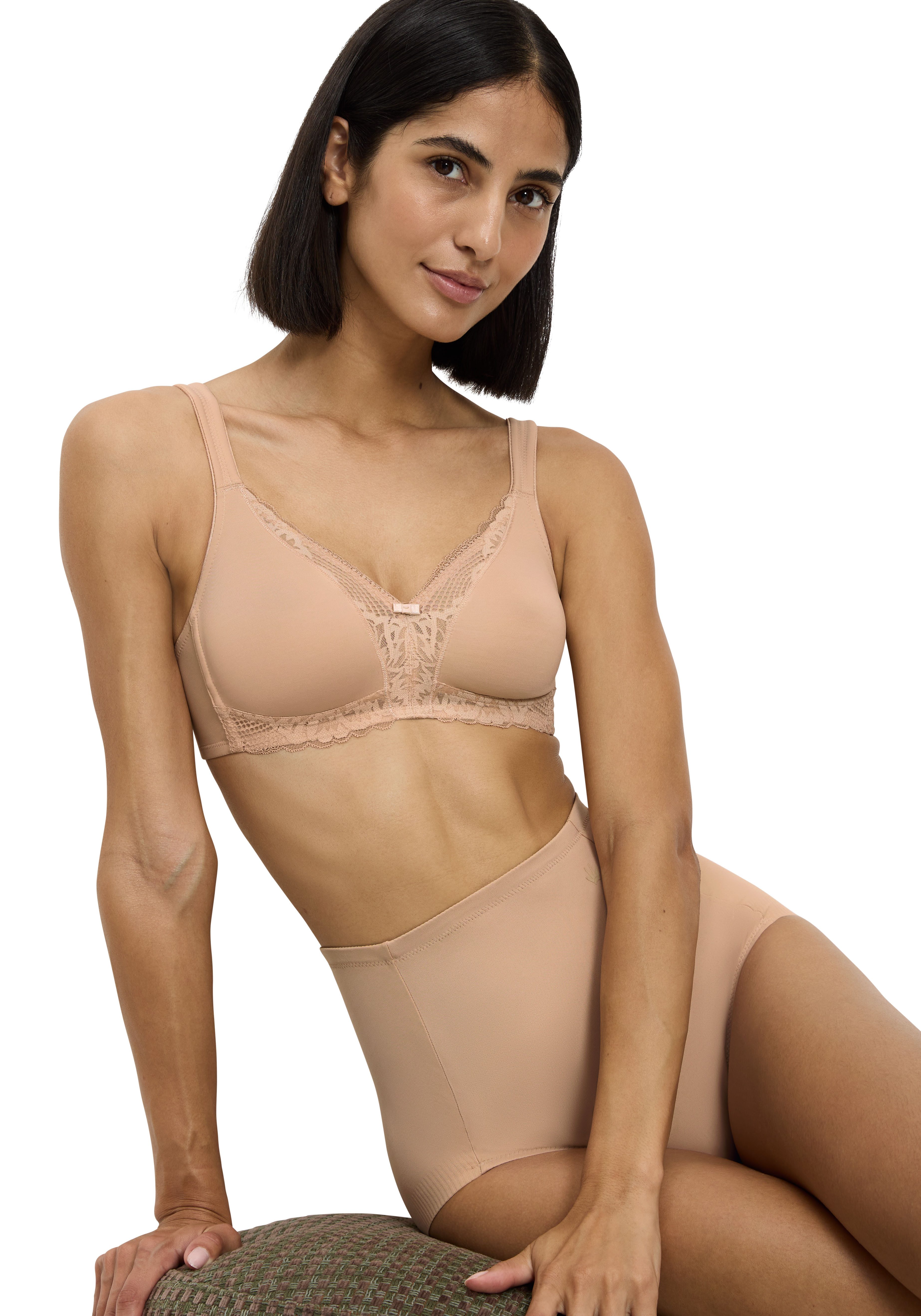 Triumph Beugelloze-bh Modern Lace+Cotton N