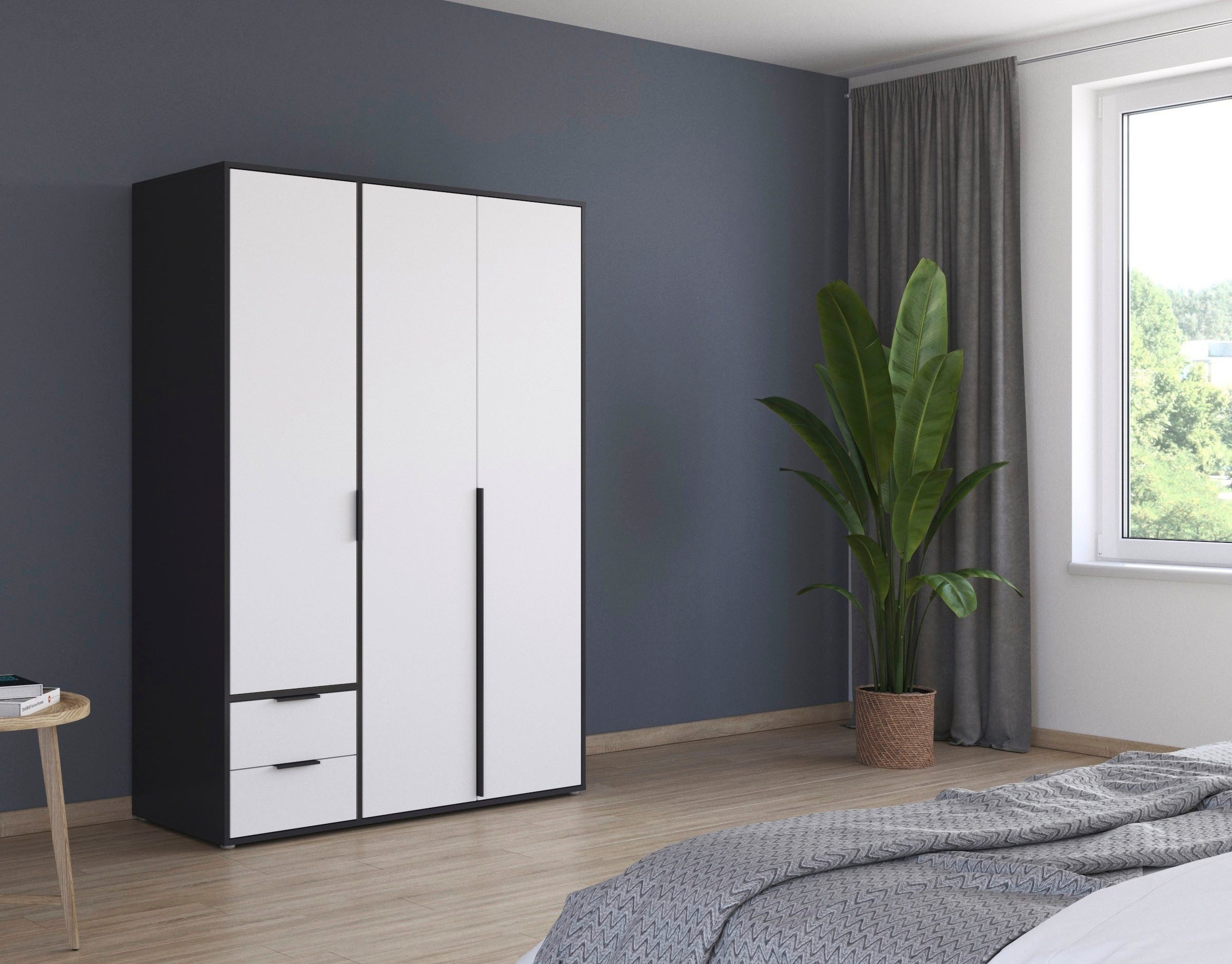 rauch Draaideurkast Kledingkast Kast Garderobe Wasmand NAGATA veel Opbergruimte