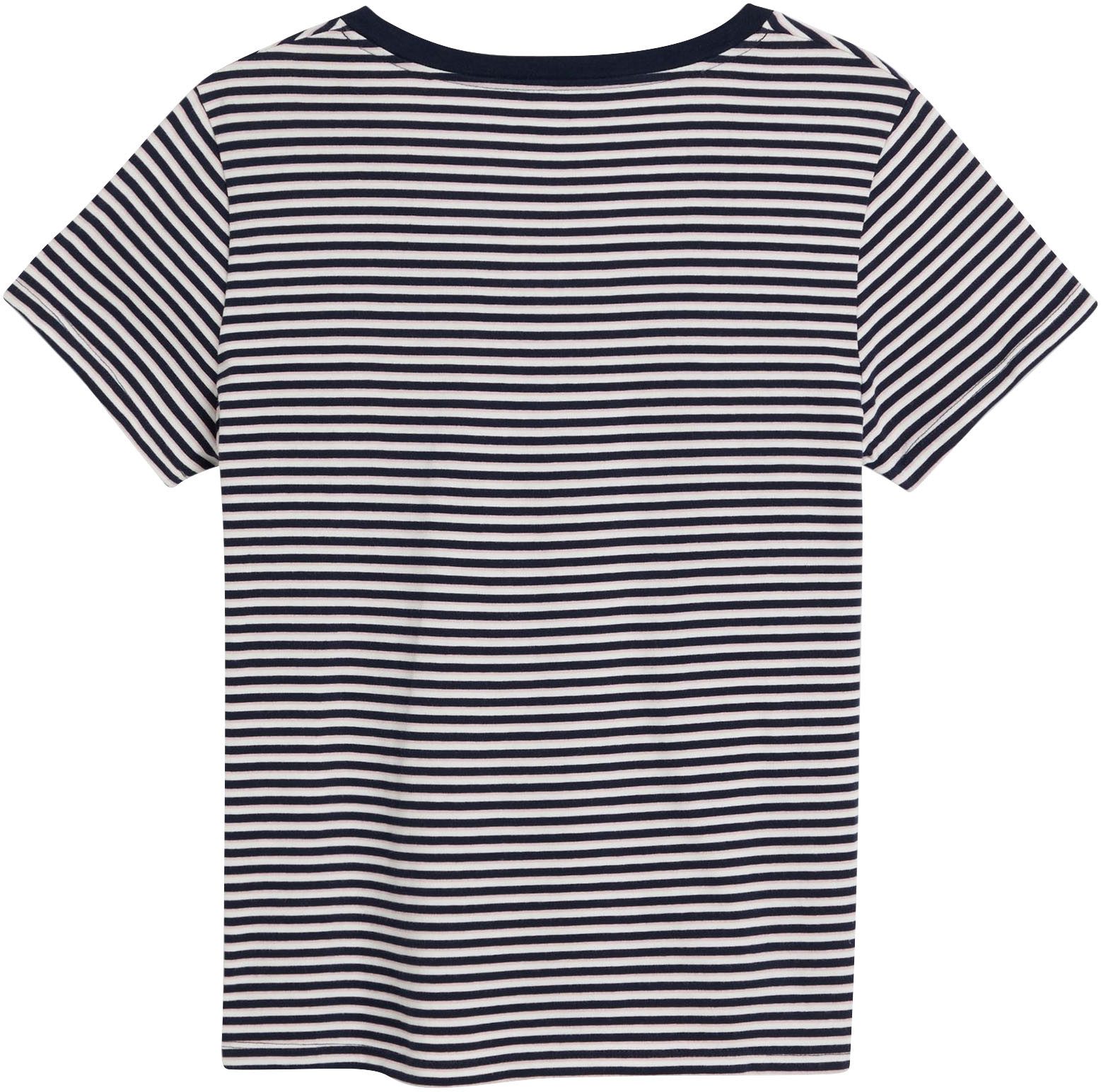 Levi's® Shirt met V-hals PERFECT VNECK met mini-batwing-logoborduursel