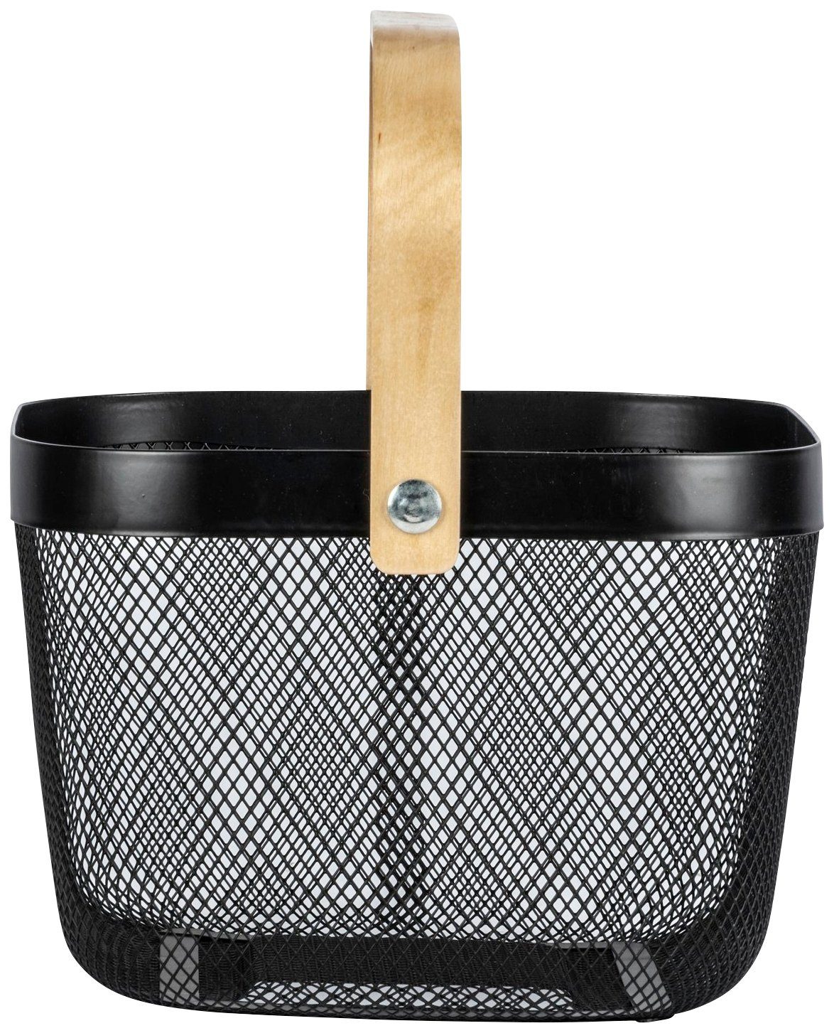 WENKO Opbergmand Bambusa Bxdxh: 25x25x17 cm