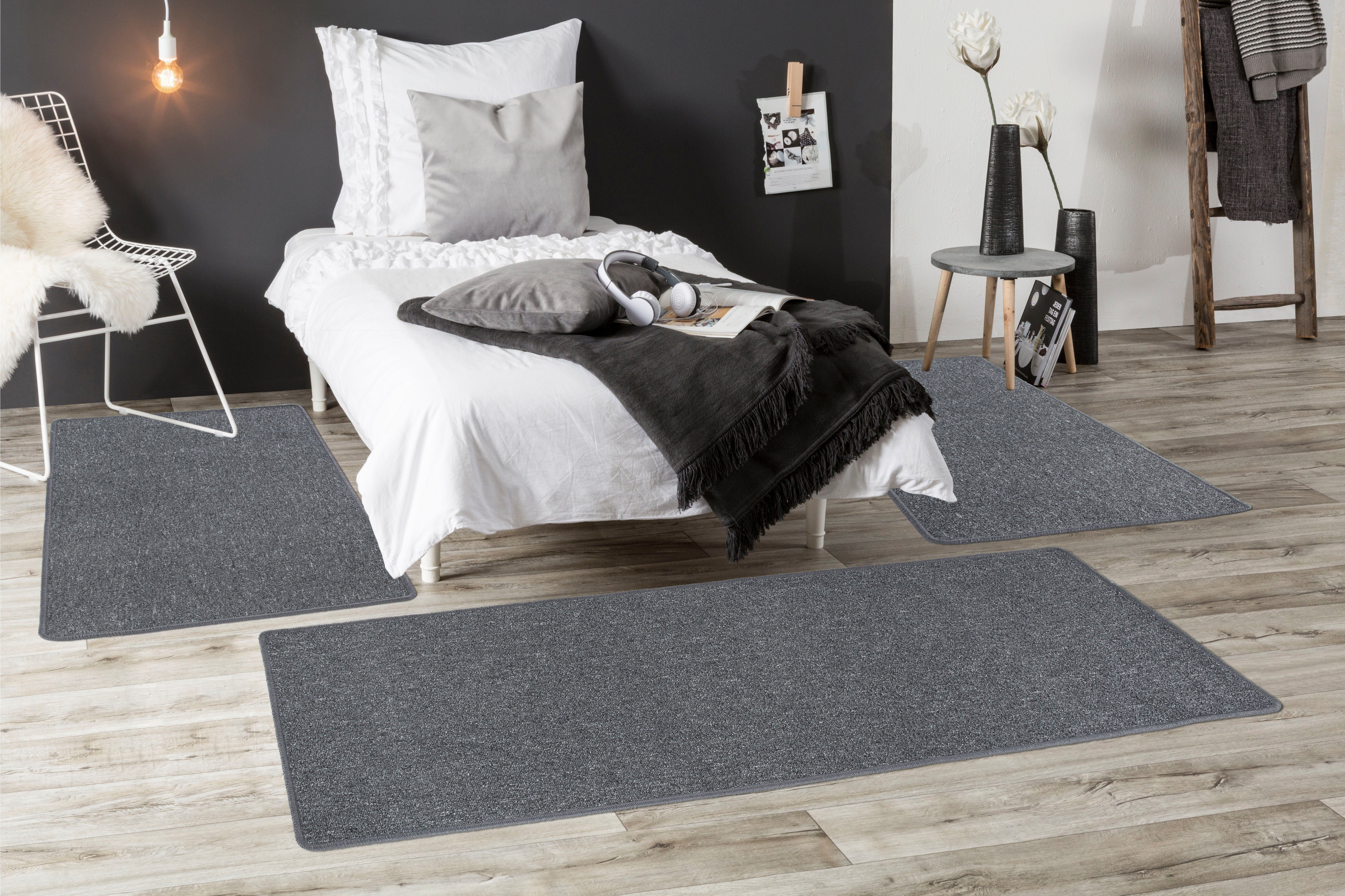 Andiamo Set slaapkamerkleedjes Luton Slaapkamerkleed, loper-set voor de slaapkamer, gemêleerde look