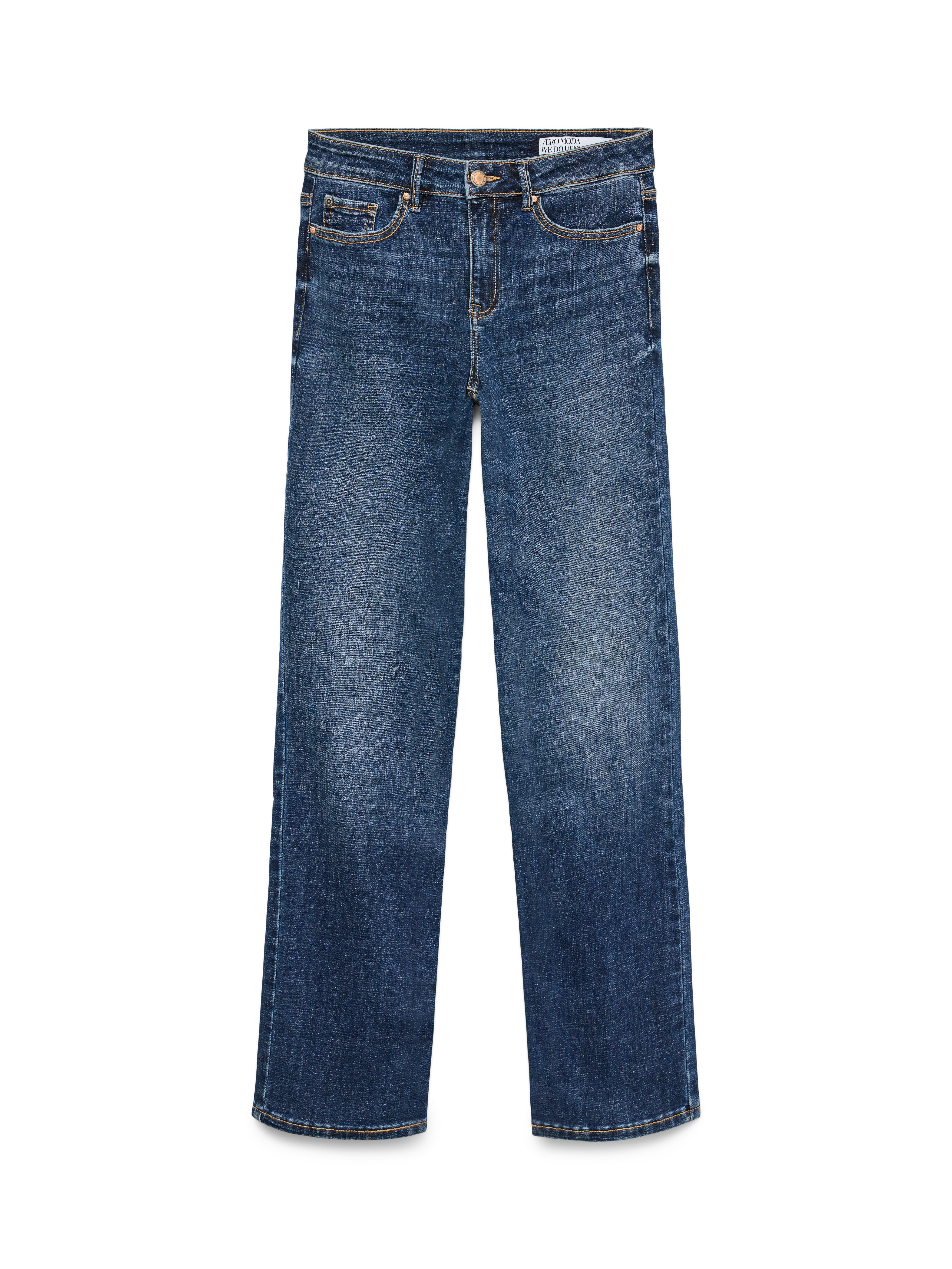 Vero Moda Straight jeans VMFLASH MR STRAIGHT JEANS LI3300 GA NOOS