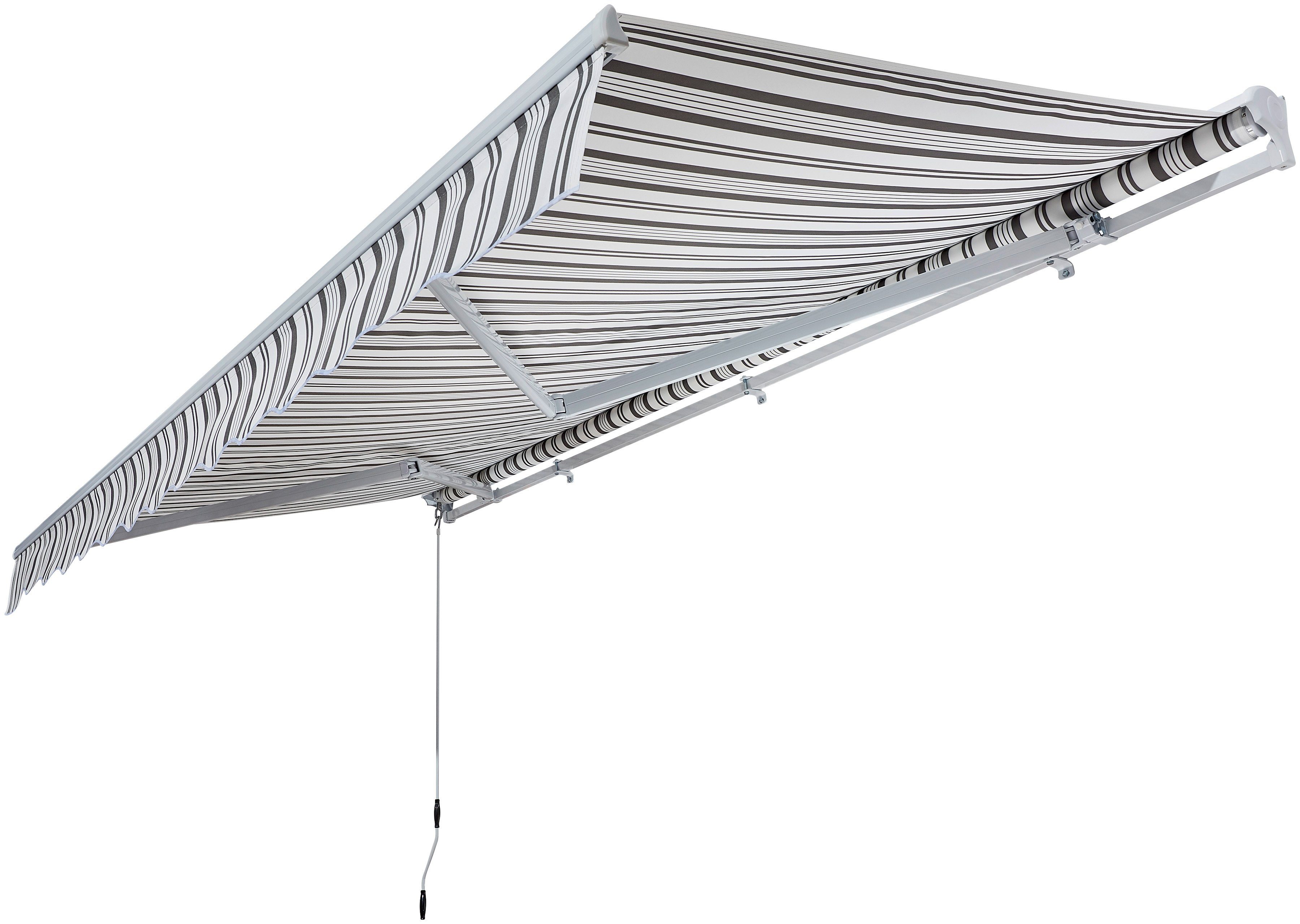 KONIFERA Zonnescherm met semi-cassette Breedte: 350 cm, uitval: 250 cm