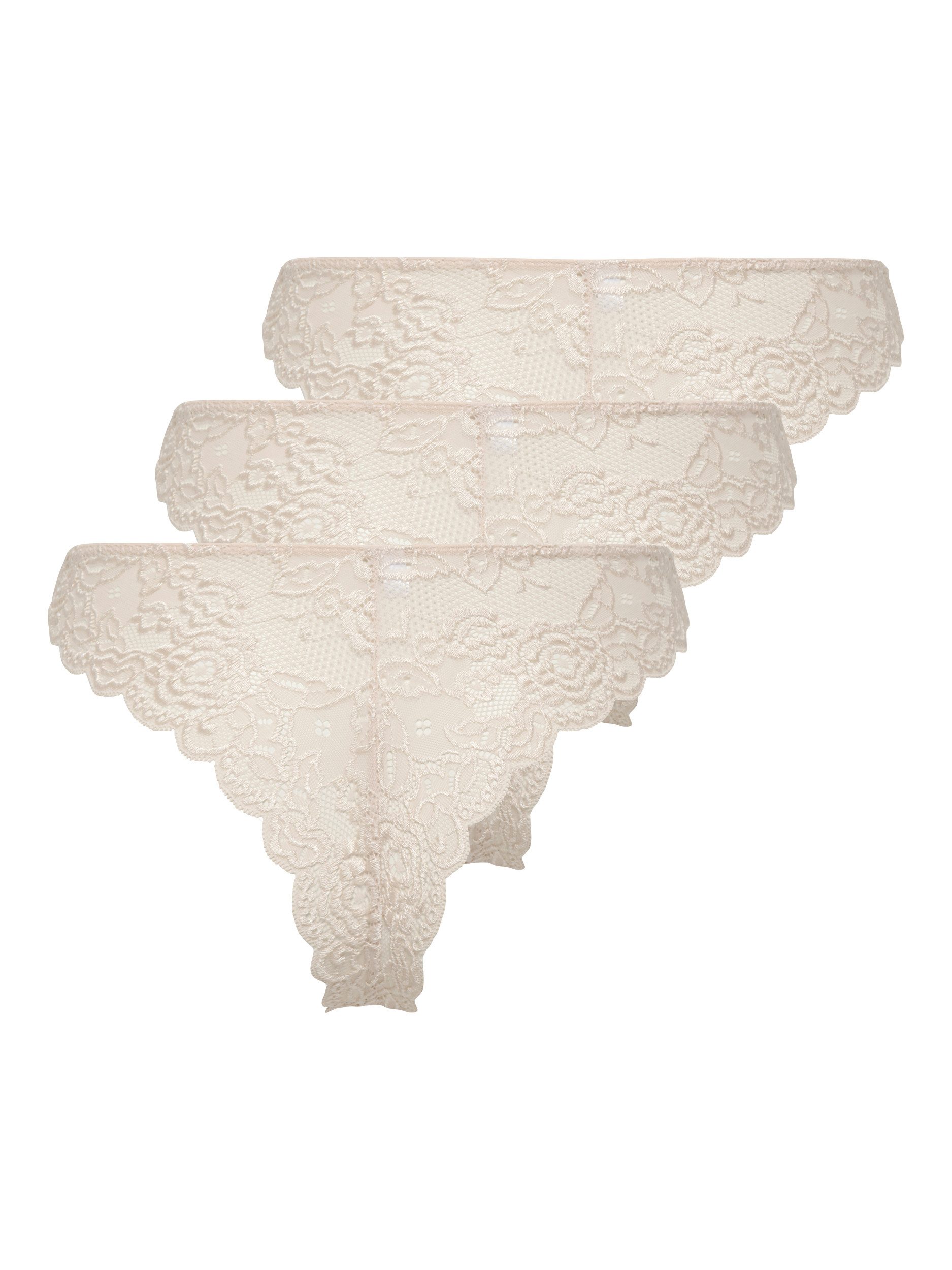 Only Brazilian slip ONLCHLOE LACE BRAZIL 3-PACK NOOS ACC (set, 3 stuks)