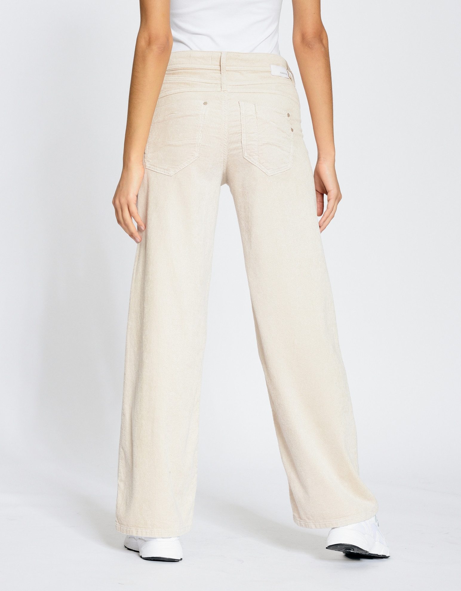 GANG Cordbroek 94AMELIE WIDE in casual wide fit