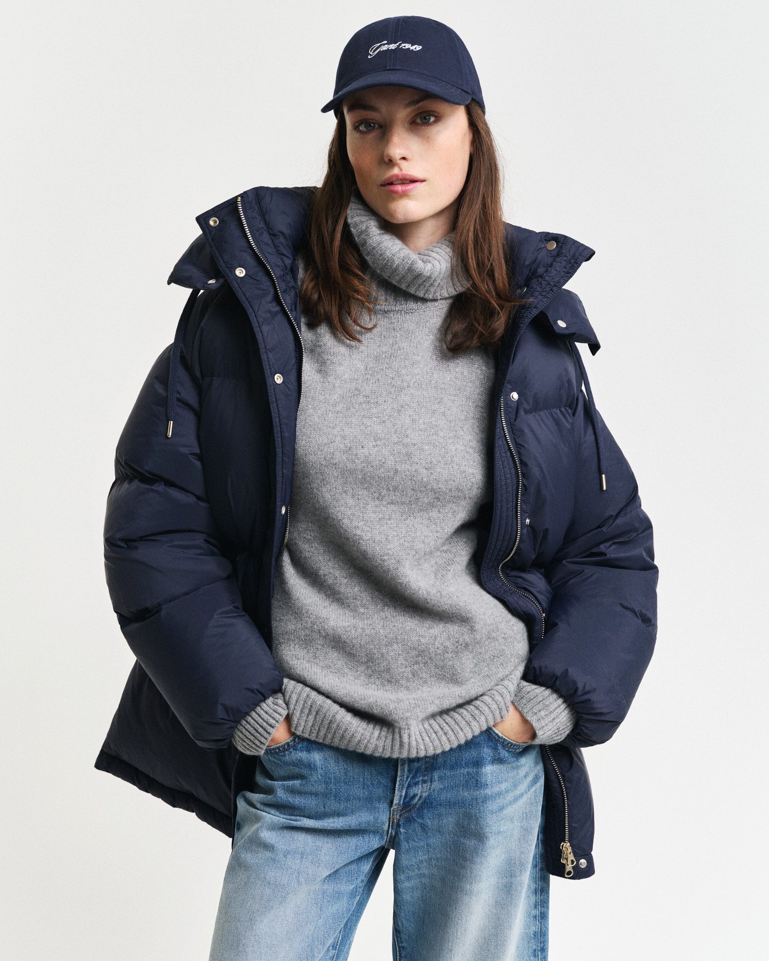 Gant Gewatteerde jas MID LENGTH DOWN JACKET