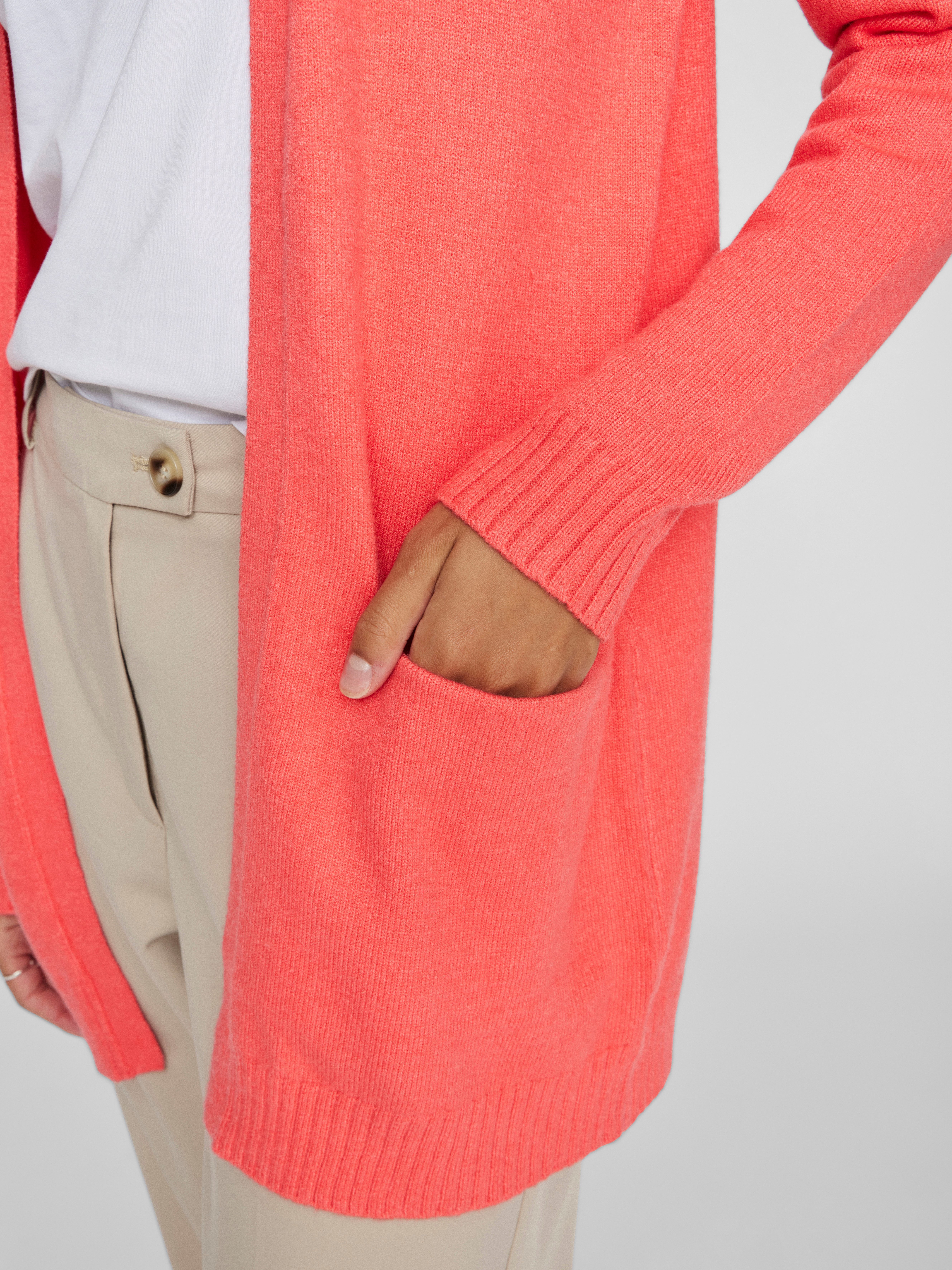 Vila Vest VIRIL OPEN L/S KNIT CARDIGAN - NOOS