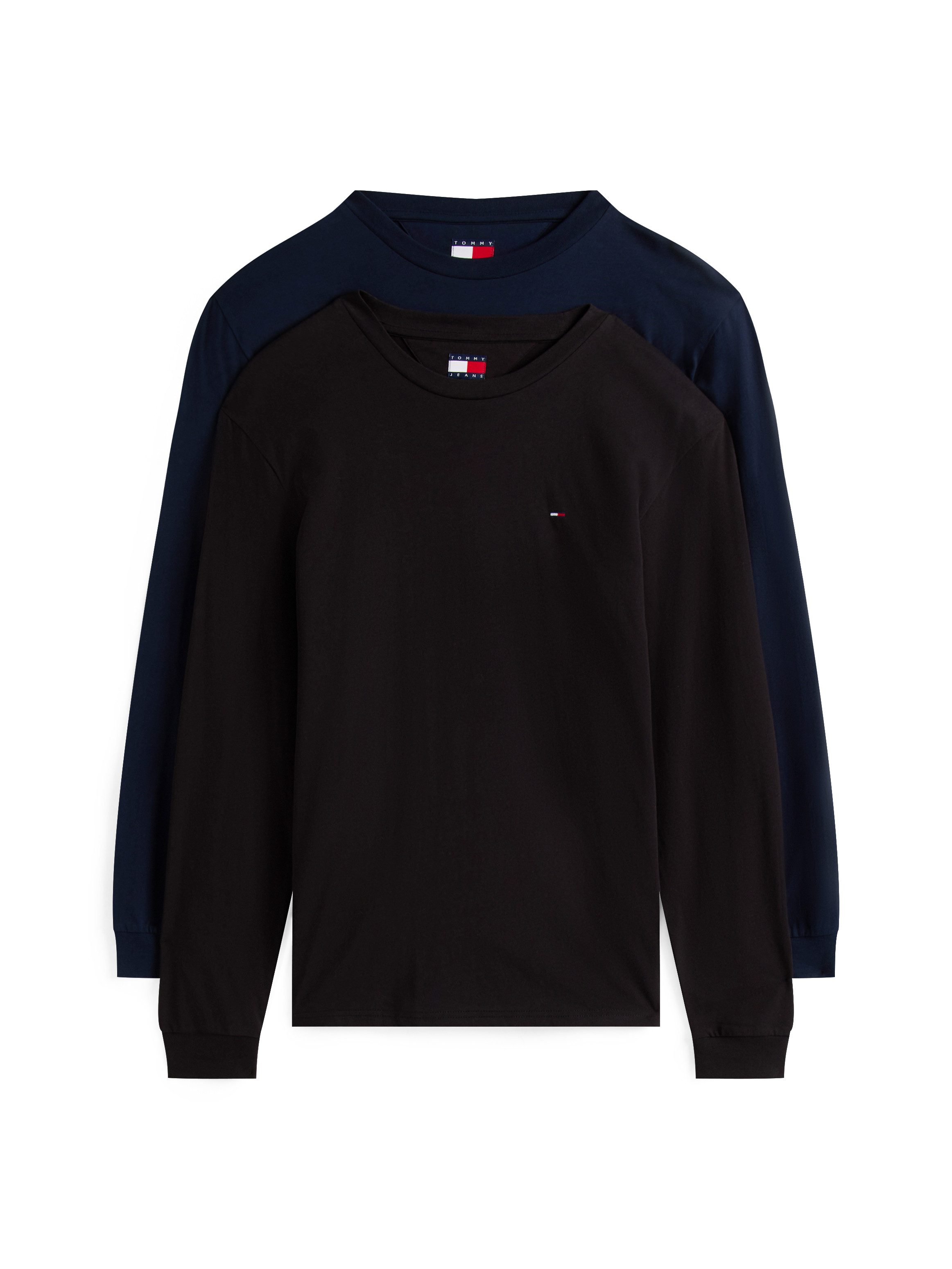 TOMMY JEANS Longsleeve TJM SLIM 2PACK L/S EXT (2-delig)