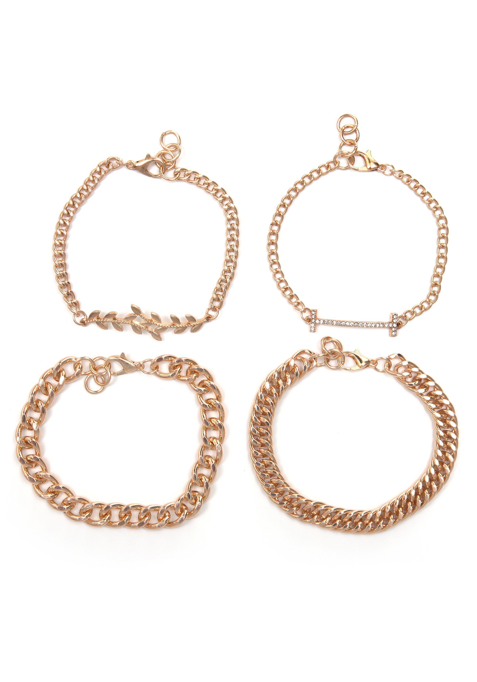 Firetti Armbandset Armband Sieraadset (set, 4-delig) dames armbanden maat -