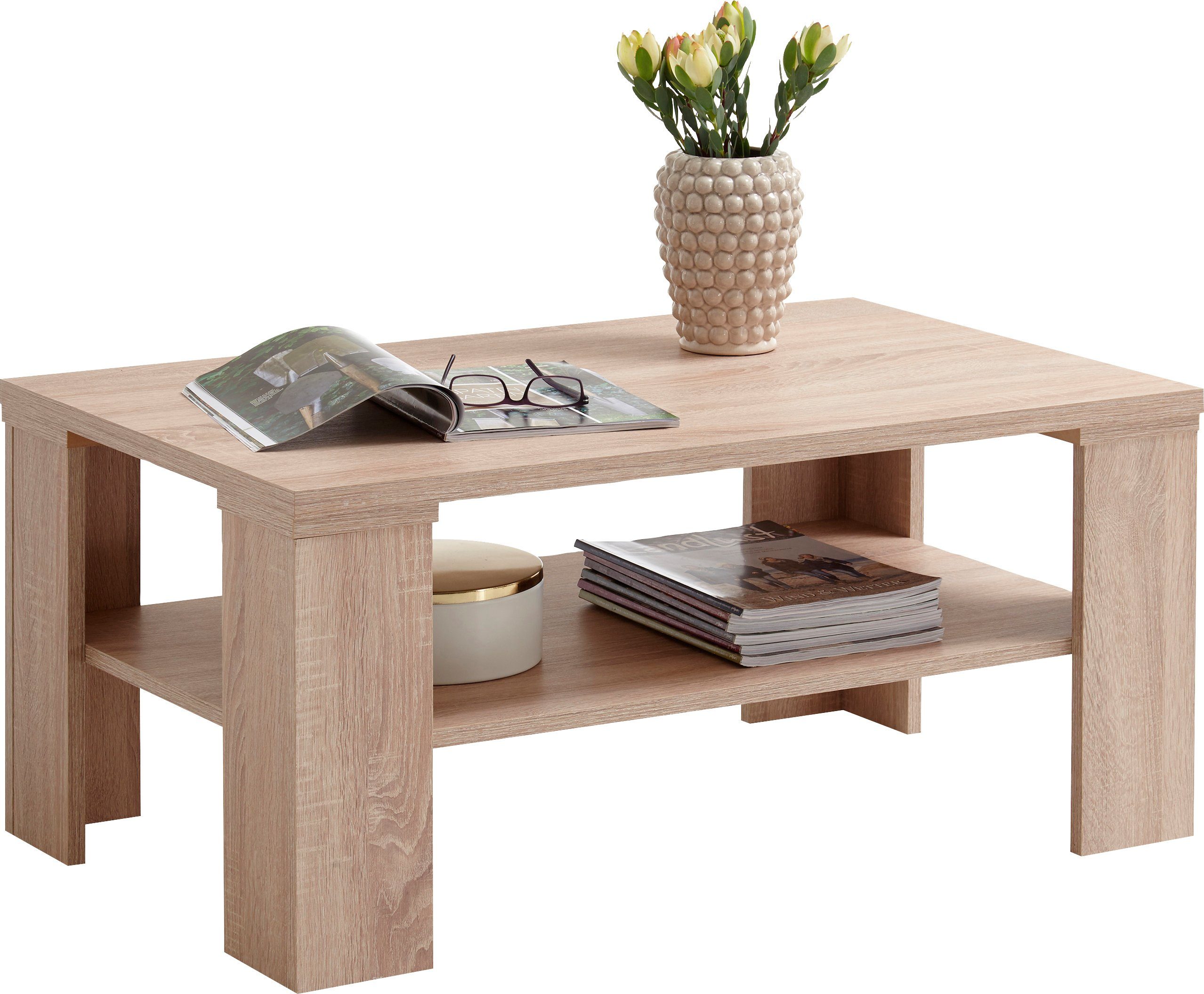 FMD Salontafel BASTIA Breedte 100 cm