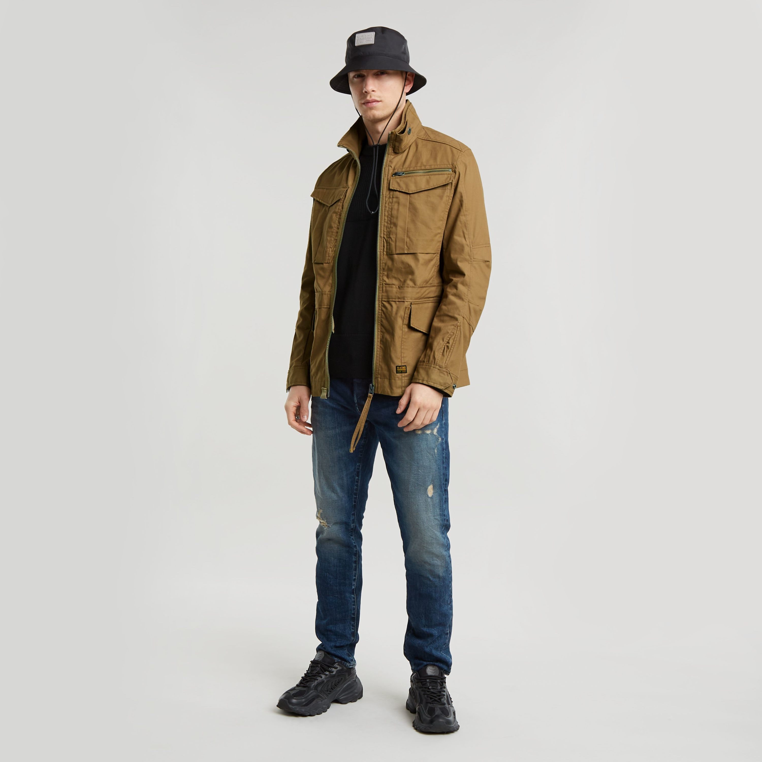 G-Star RAW Gebreide trui Fisherman Knit