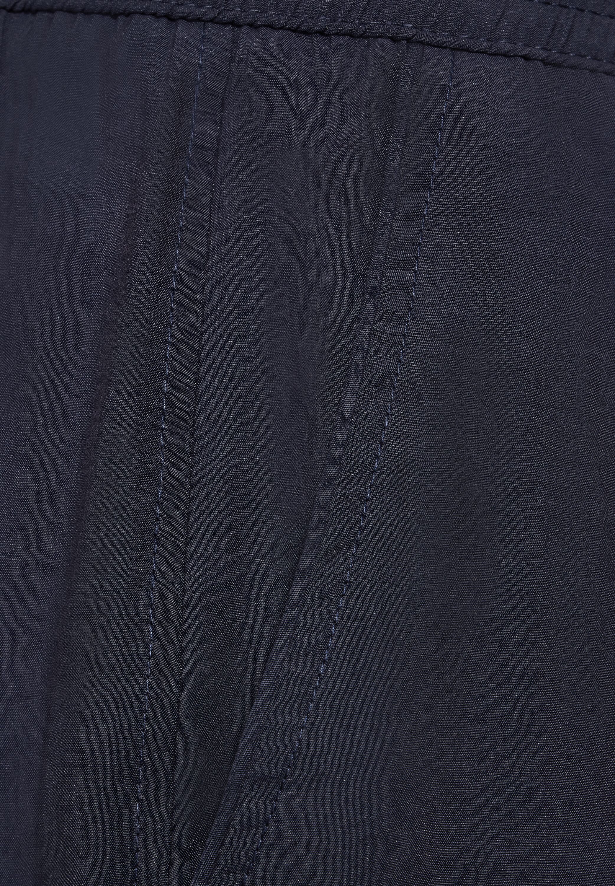 STREET ONE Stoffen broek met trekkoord