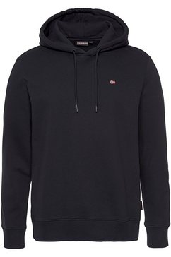 napapijri hoodie met klein logolabel zwart