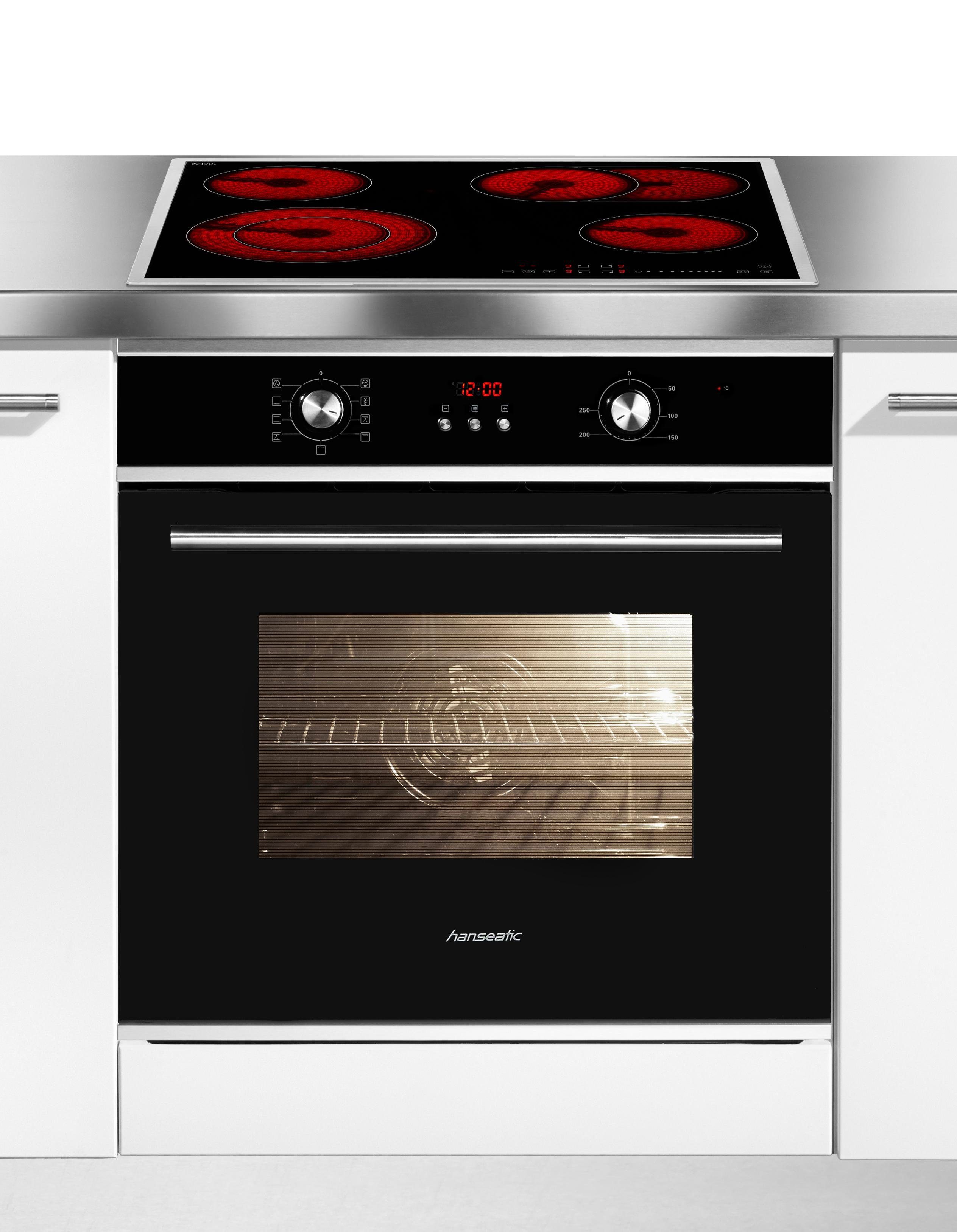 Hanseatic Inbouw ovenset 65M90D0-E11319G /MC-HF662B (voordeelset)