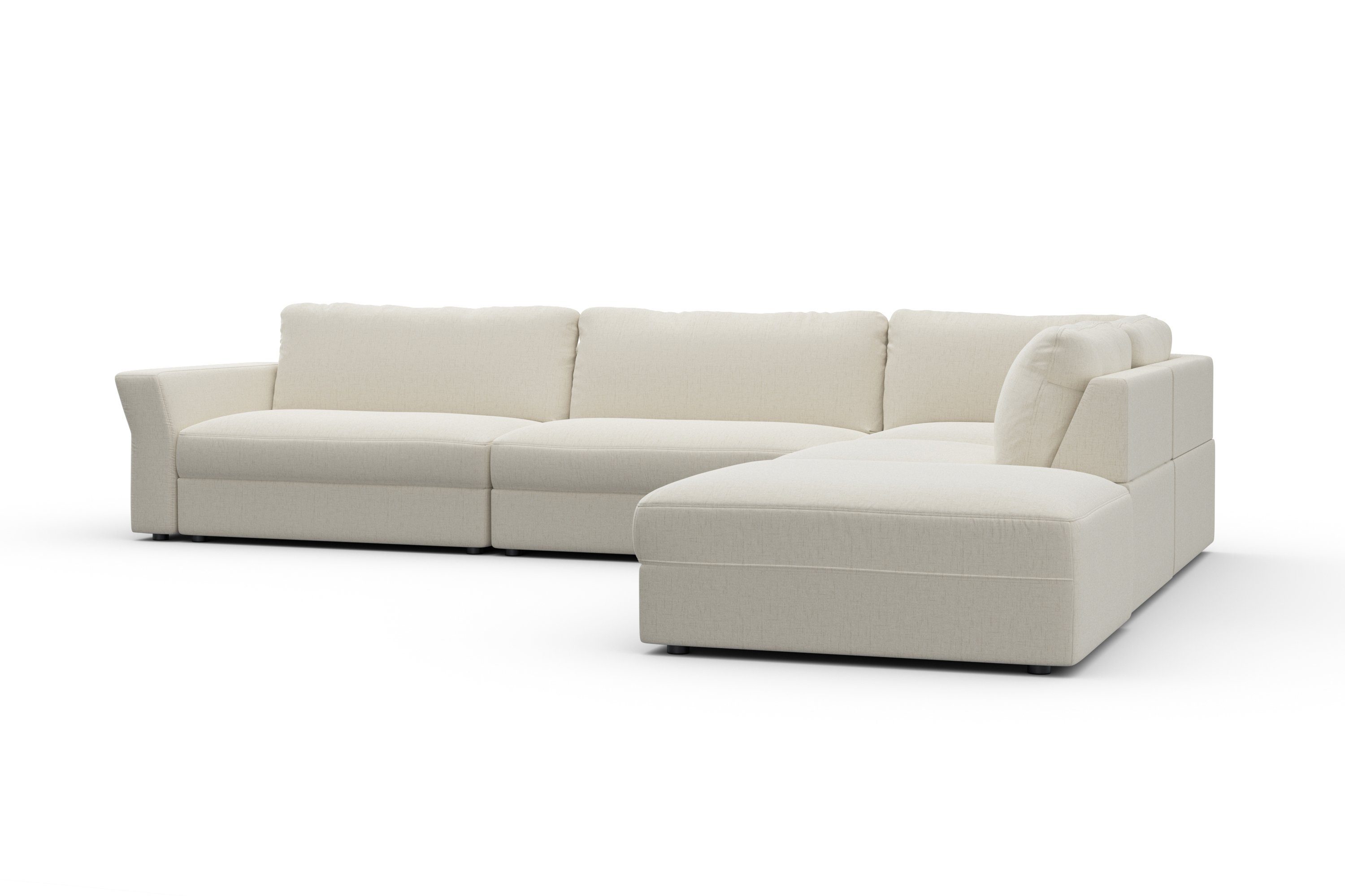 sit&more Hoekbank Cadabra L-vorm Breedte 356 cm, met zitdiepteverstelling