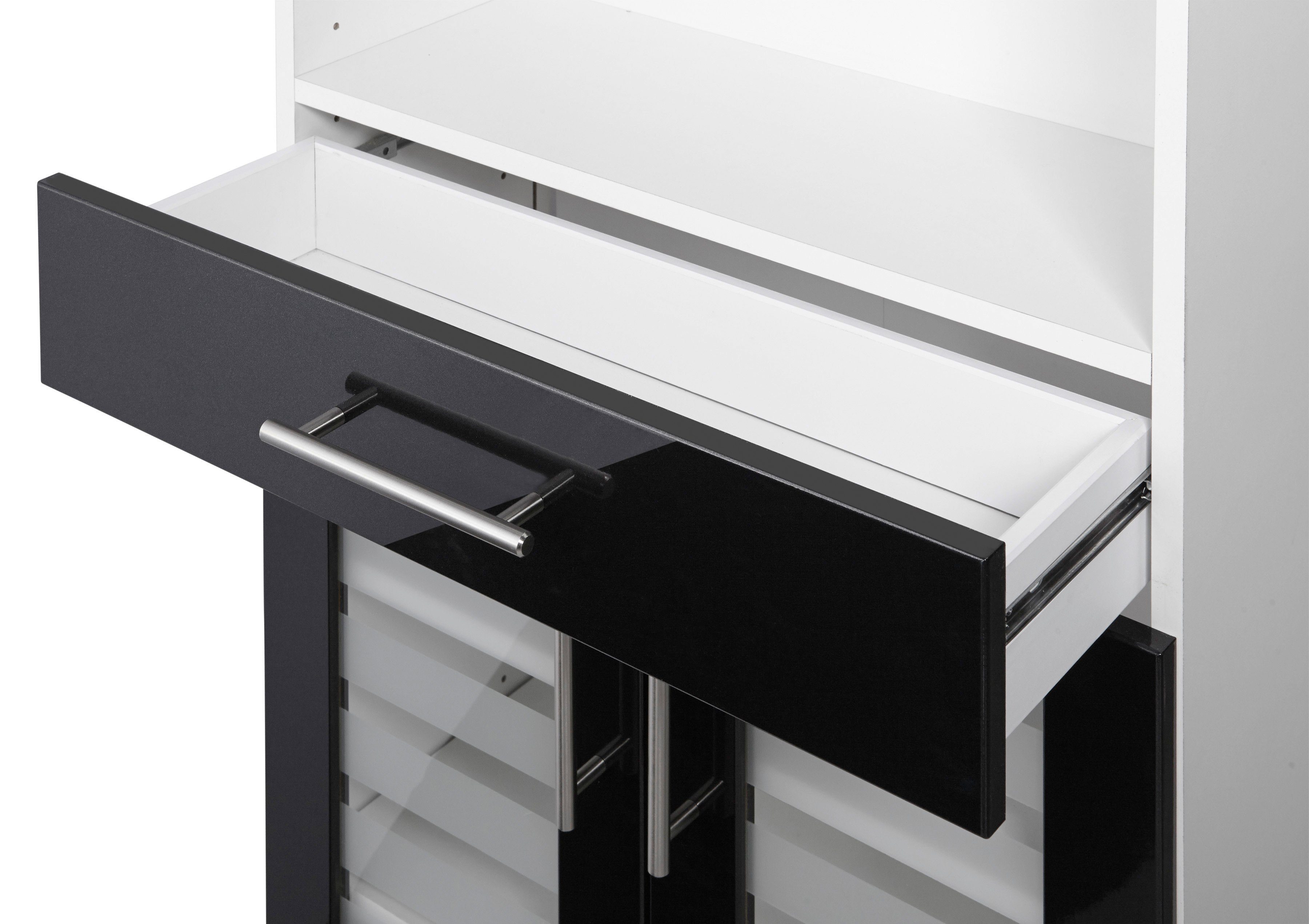 welltime Smalle kast Jaca Breedte 60 cm, met MDF-hoogglansfronten