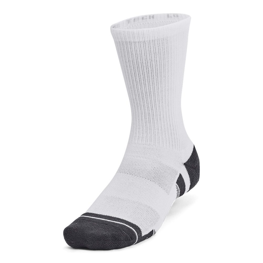 Under Armour® Tennissokken Unisex UA Performance Tech-Crew-Sokken in 3-Pack (3 paar)