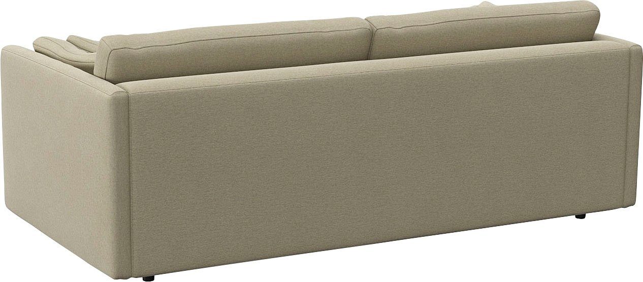 FLEXLUX 3-zitsbank Lovane Zacht en zeer comfortabel, grote zitdiepte op koudschuim, inclusief sierkussen