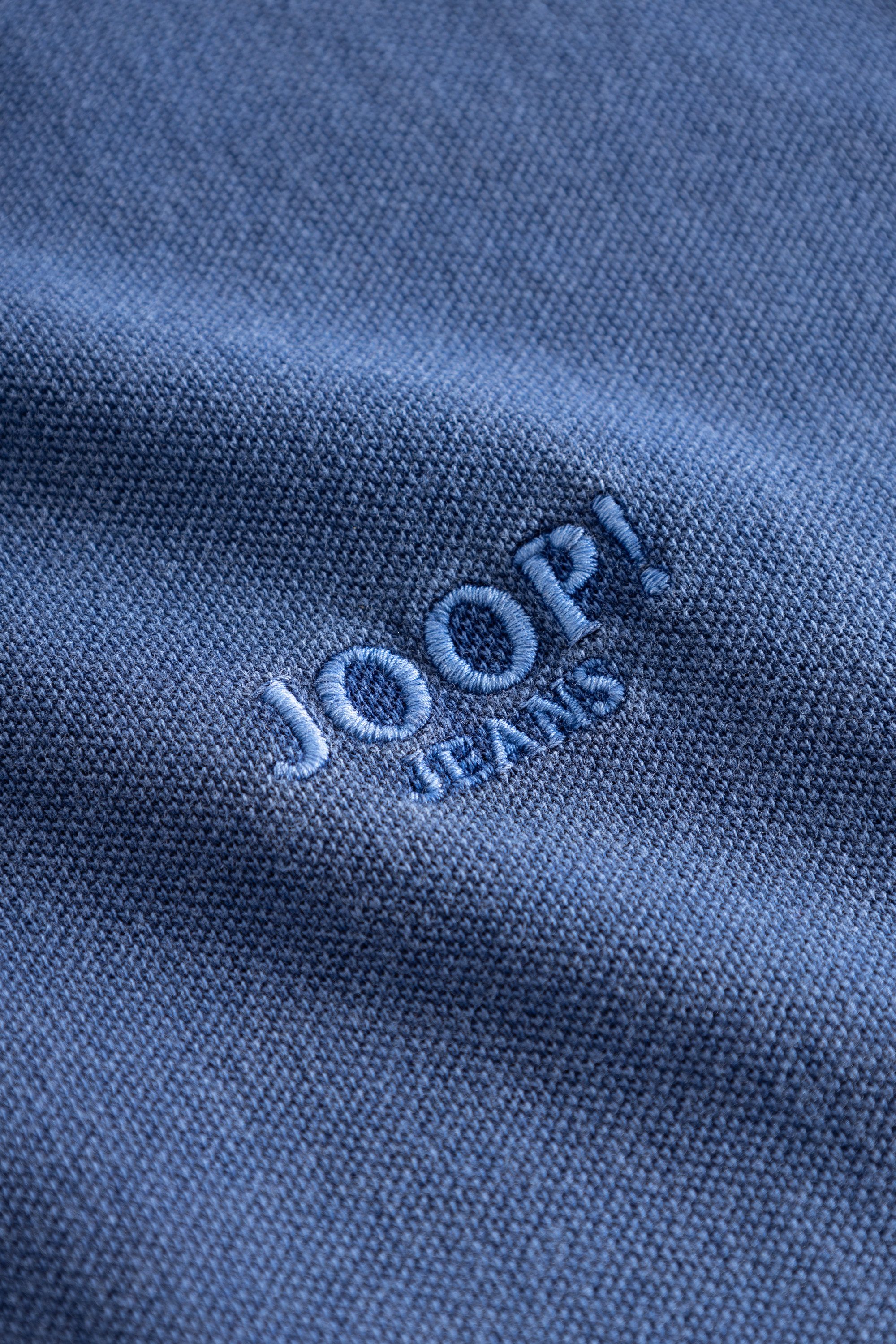 Joop Jeans Poloshirt Ambrosio licht gewassen uitstraling
