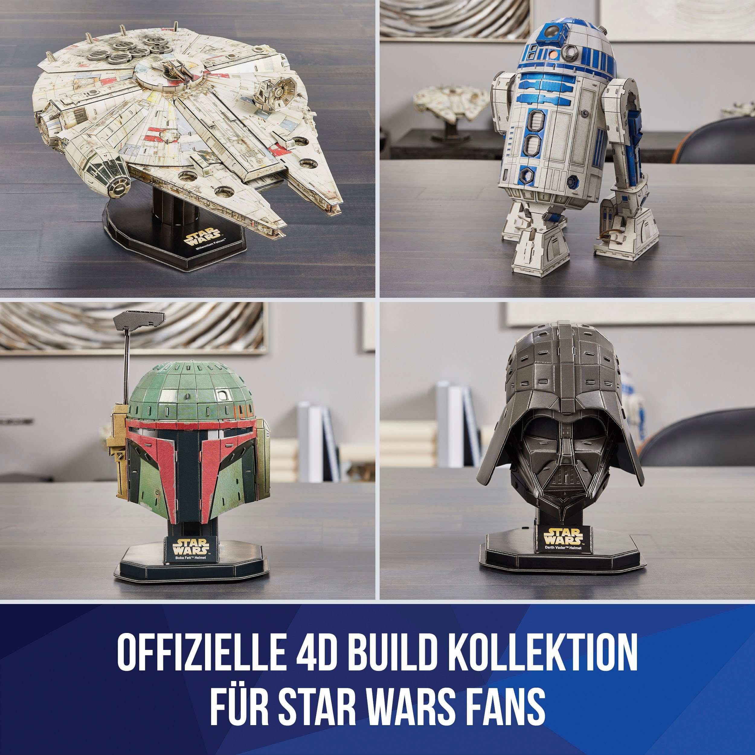 Spin Master 3D-puzzel 4D Build - Star Wars - R2-D2 robot