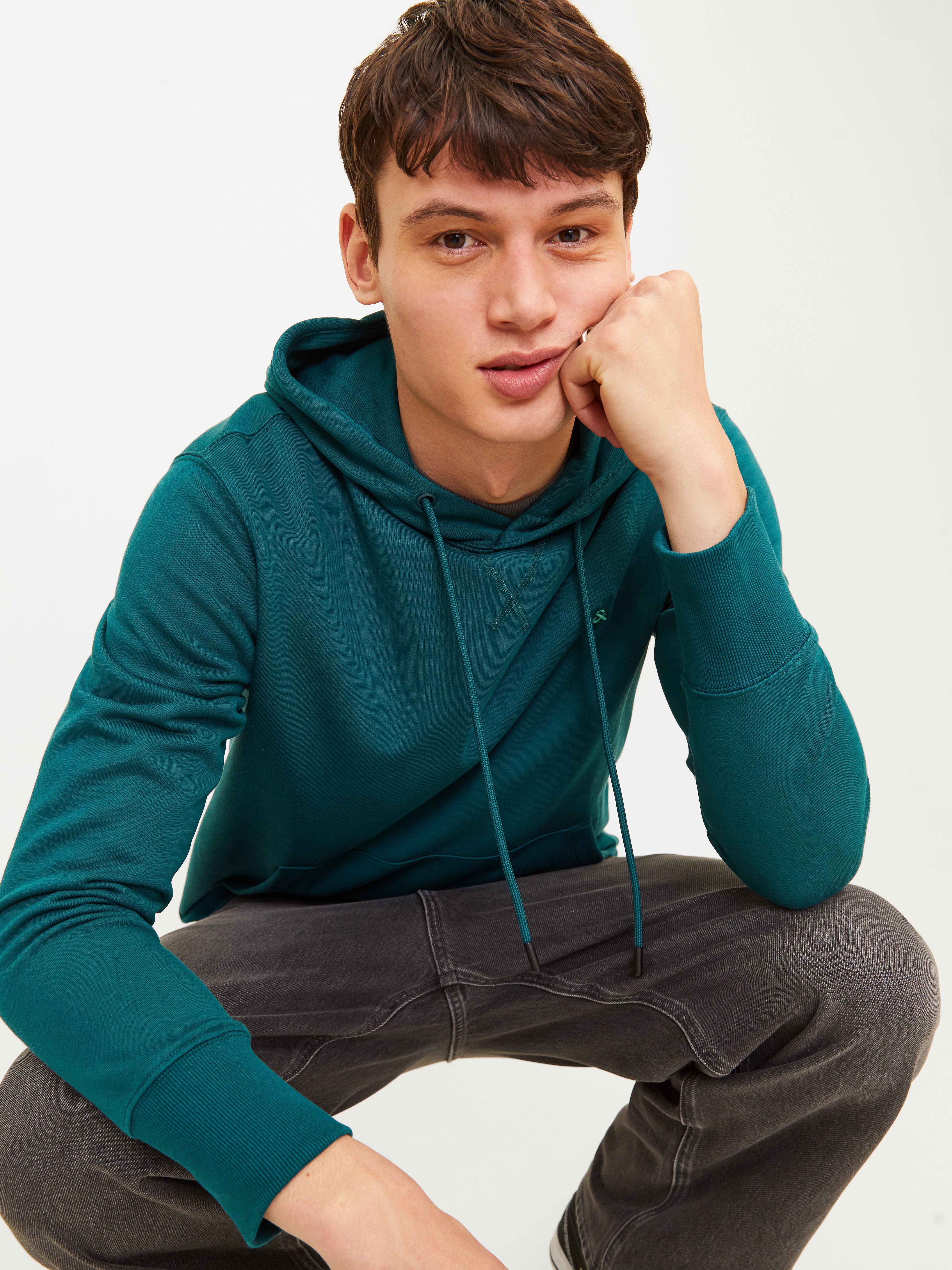 Jack & Jones Hoodie JJEPAULOS SWEAT HOOD NOOS