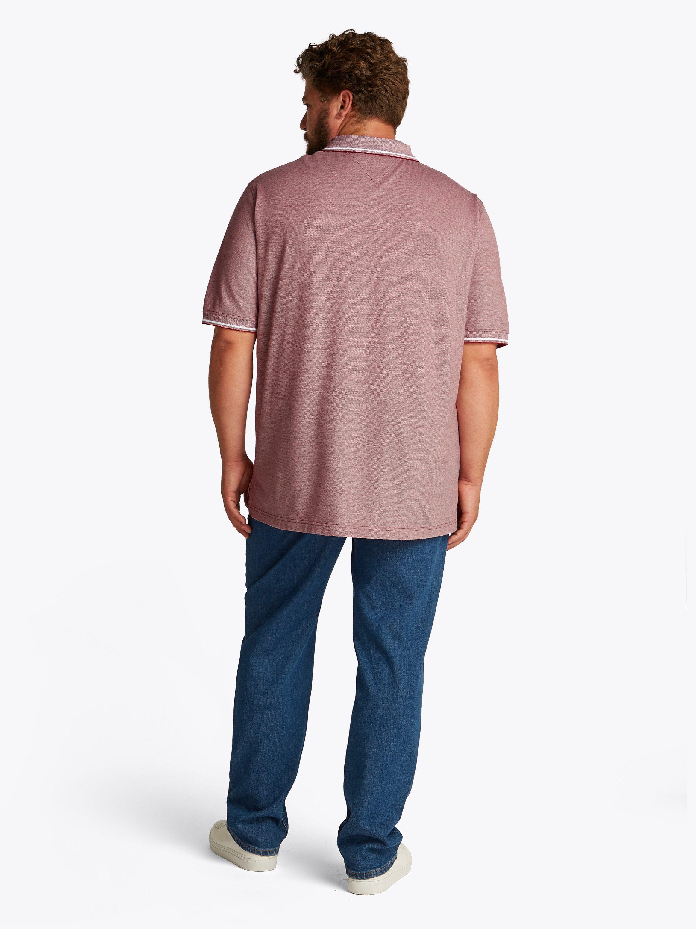 Tommy Hilfiger Poloshirt BT-OXFORD TWO TONE REG POLO-B