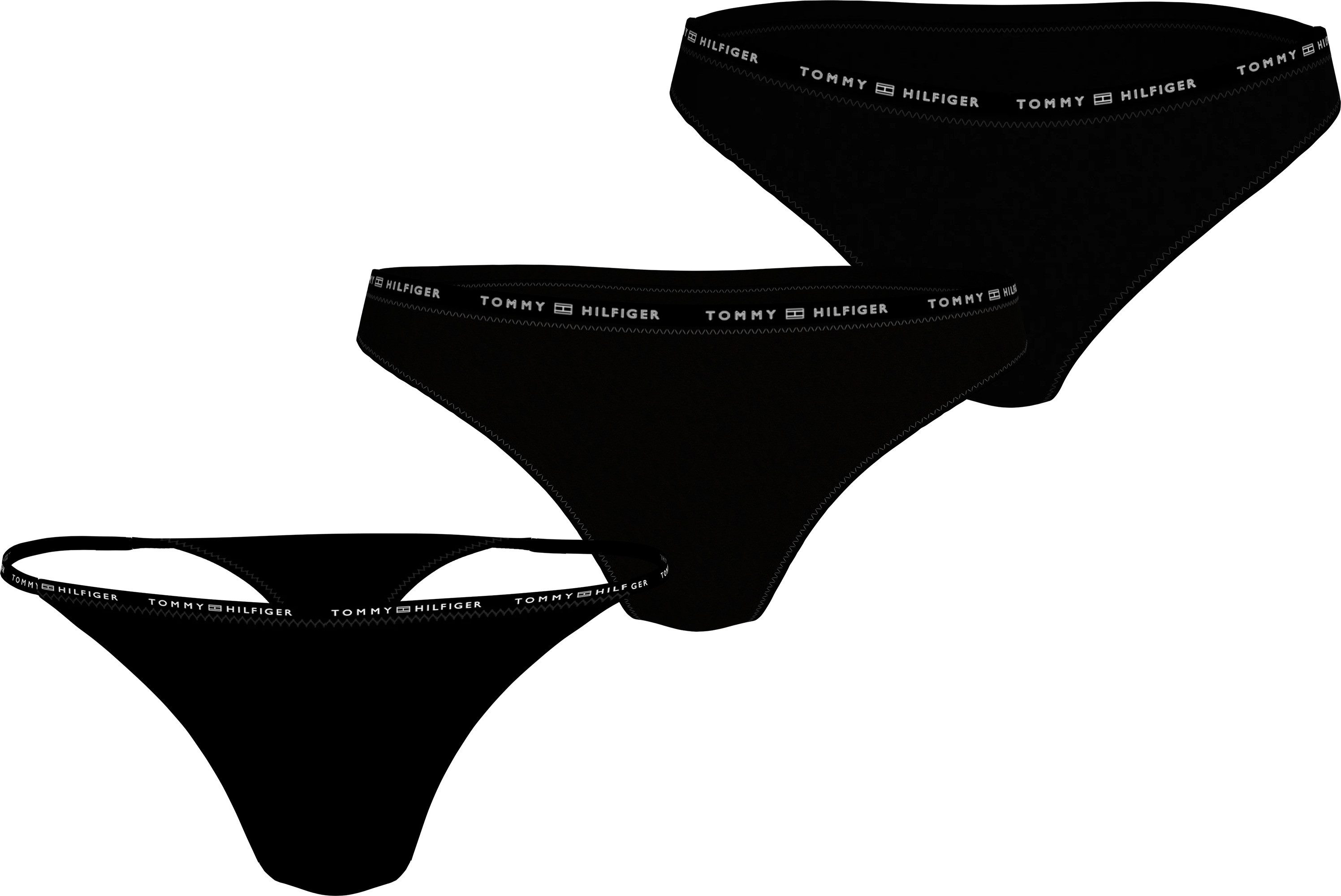 Tommy Hilfiger Underwear Slip 3 PACK MULTI SHAPE BOTTOM (3 stuks)