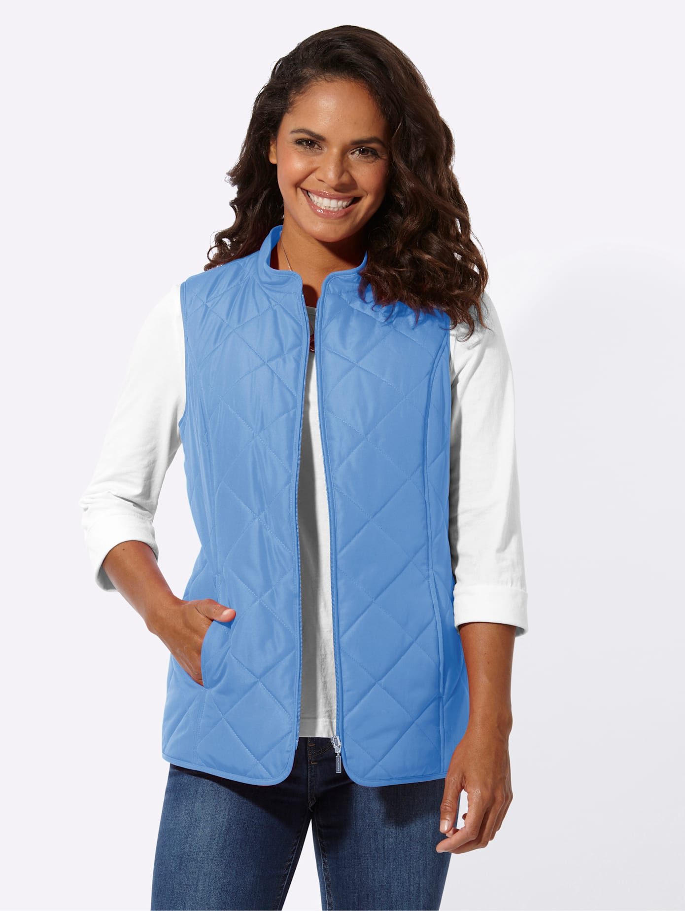 Casual Looks Bodywarmer bovenkleding maat 44 blauw