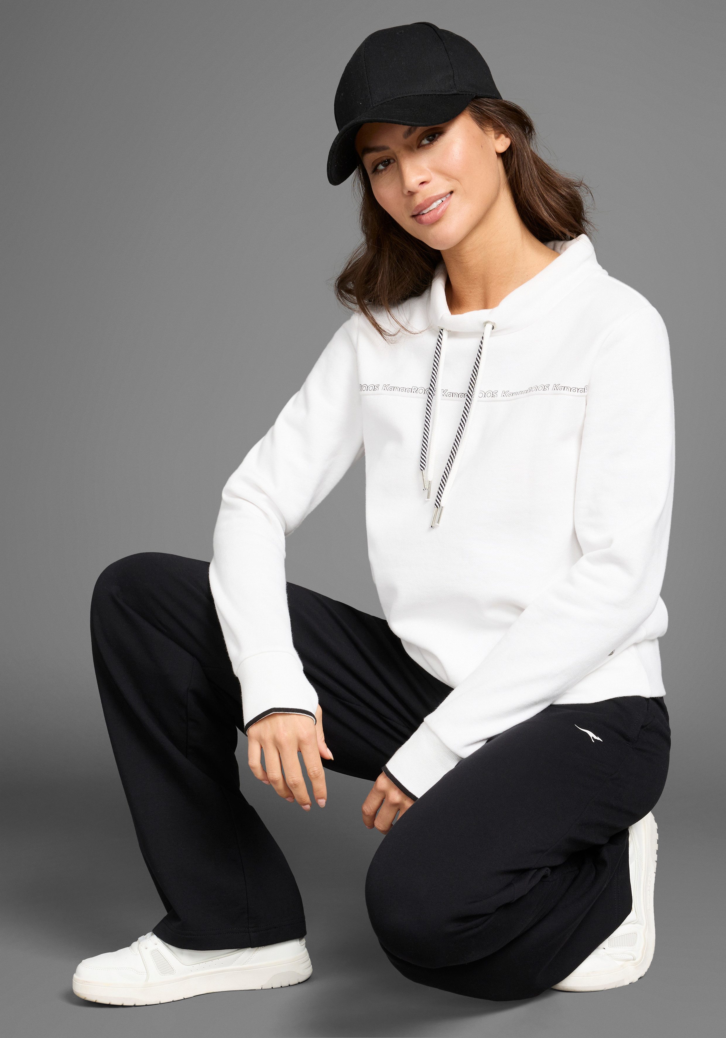 KangaROOS Sweatshirt met logo-opdruk - nieuwe collectie