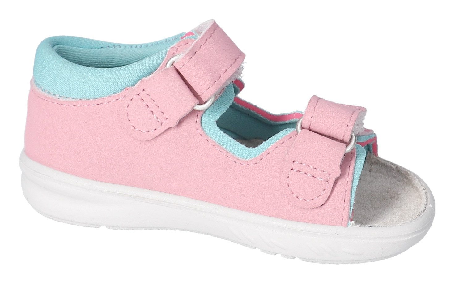 PEPINO by RICOSTA Babyschoentjes Mantu WMS: gemiddeld , sandaal met klittenband, wms-systeem, leer, maat sjabloon te downloaden
