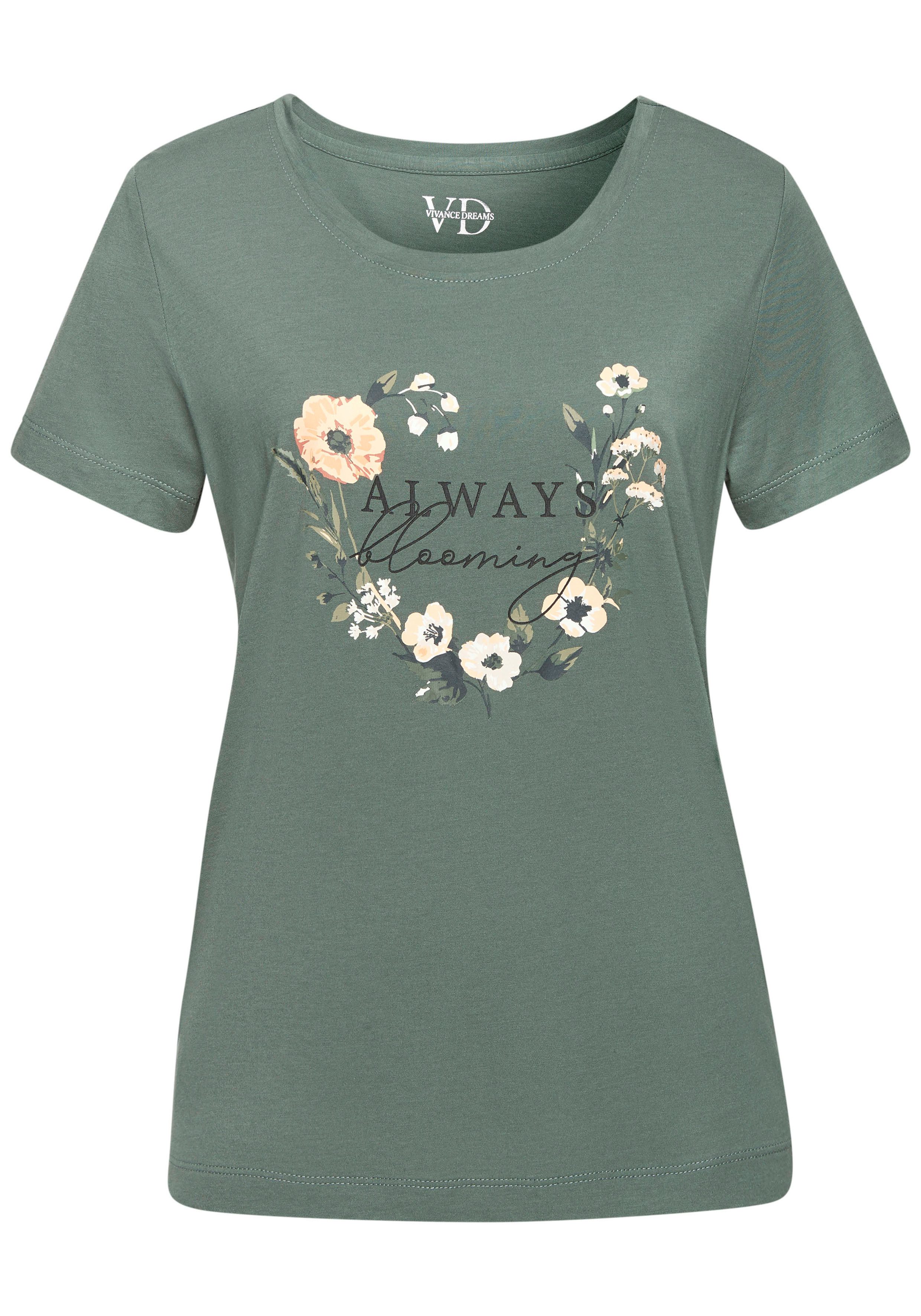 Lascana Pyjama Met mooi bloemmotief (2-delig)