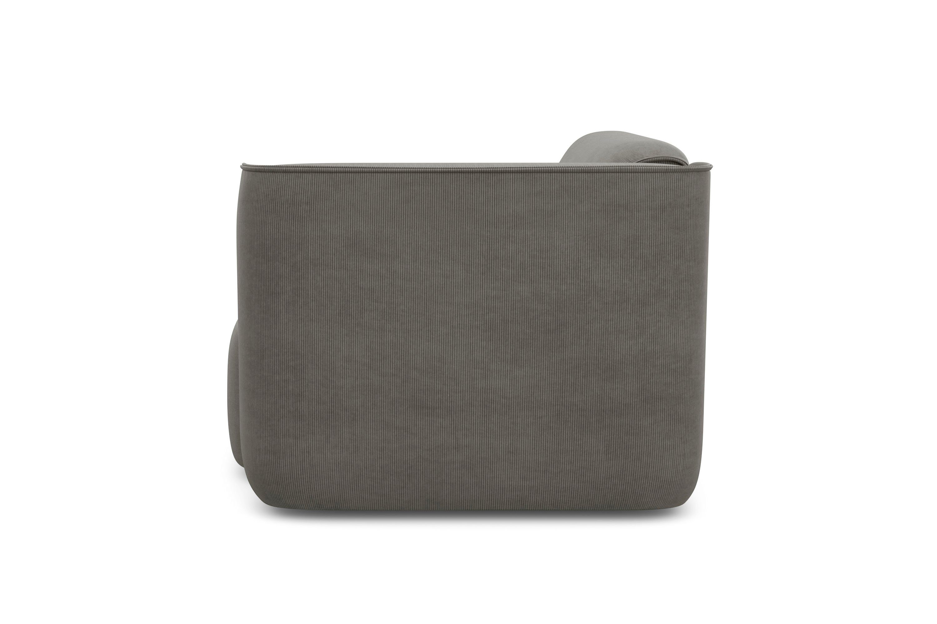 RAUM.ID Fauteuil Merid sofa-hoekelement, afmetingen B/D/H: 109/97/46 cm als module of apart te gebruiken, voor individuele samenstelling