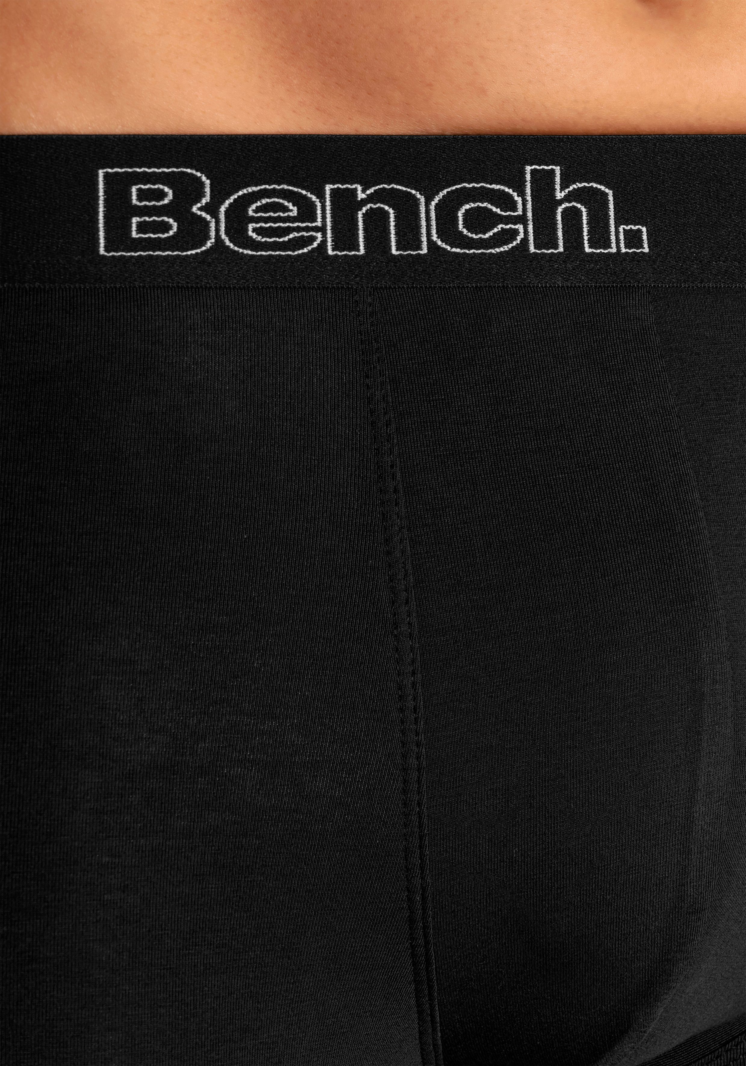 Bench. Lange boxershort Boxershorts voor heren met logo-opschrift in de band (set, 4 stuks)